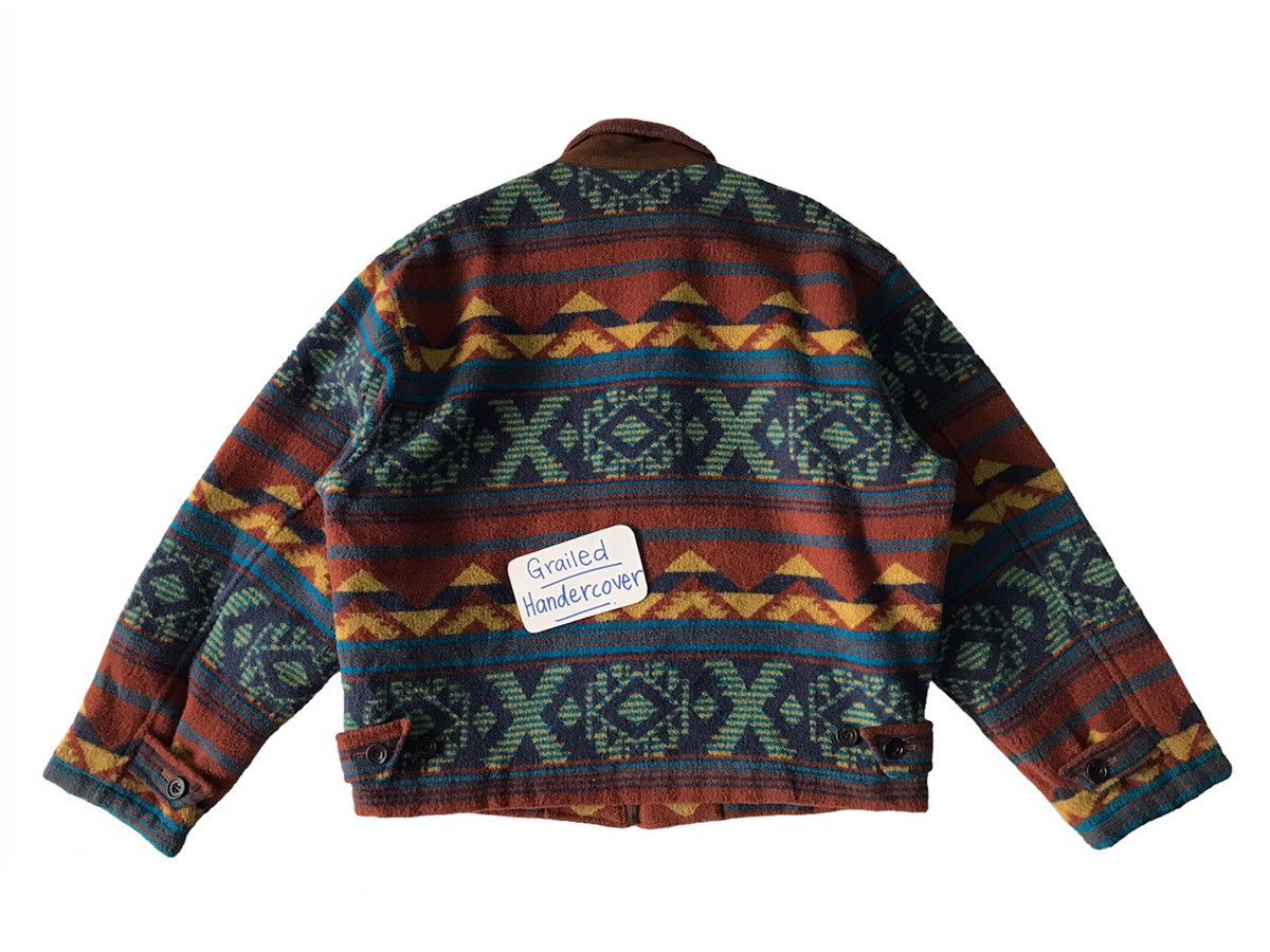 Art Comes First Nice Navajo XOXO Blanket Wool Outdoor Jacket Gira Pour Homme Size US M / EU 48-50 / 2 - 2 Thumbnail