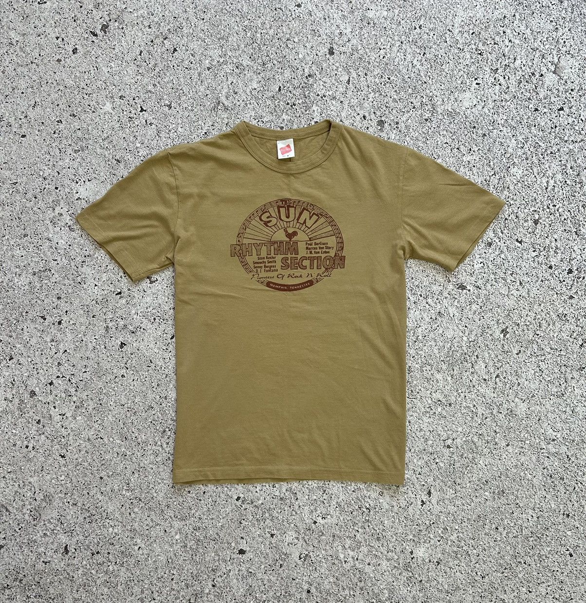 Band Tees × Vintage Vintage 90’s Sun Rhythm Section Rock Band T-Shirt Size US L / EU 52-54 / 3 - 1 Thumbnail