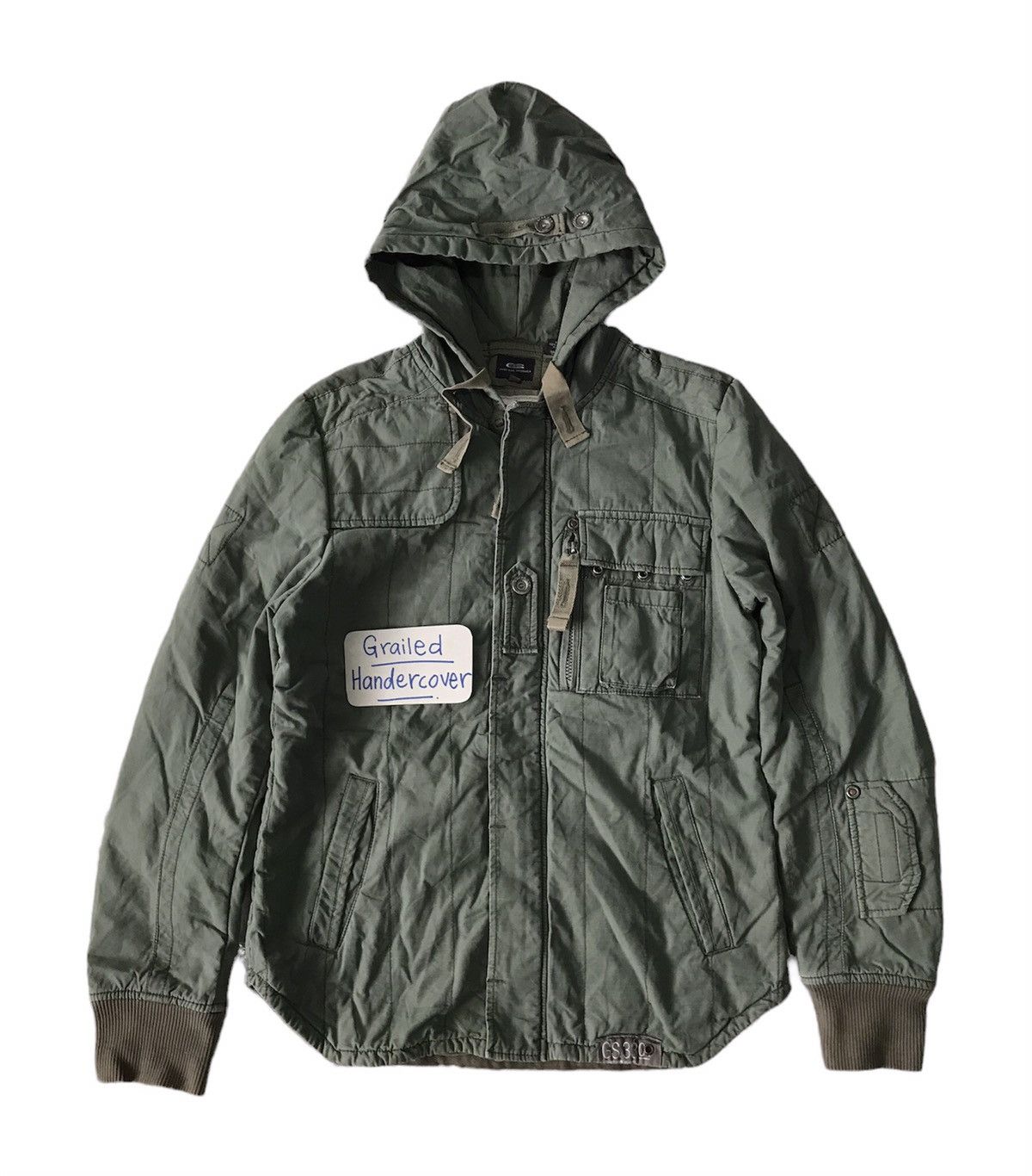 G-Star G Star Raw Captor Quilted Hooded Shirt Jacket Size US M / EU 48-50 / 2 - 1 Thumbnail