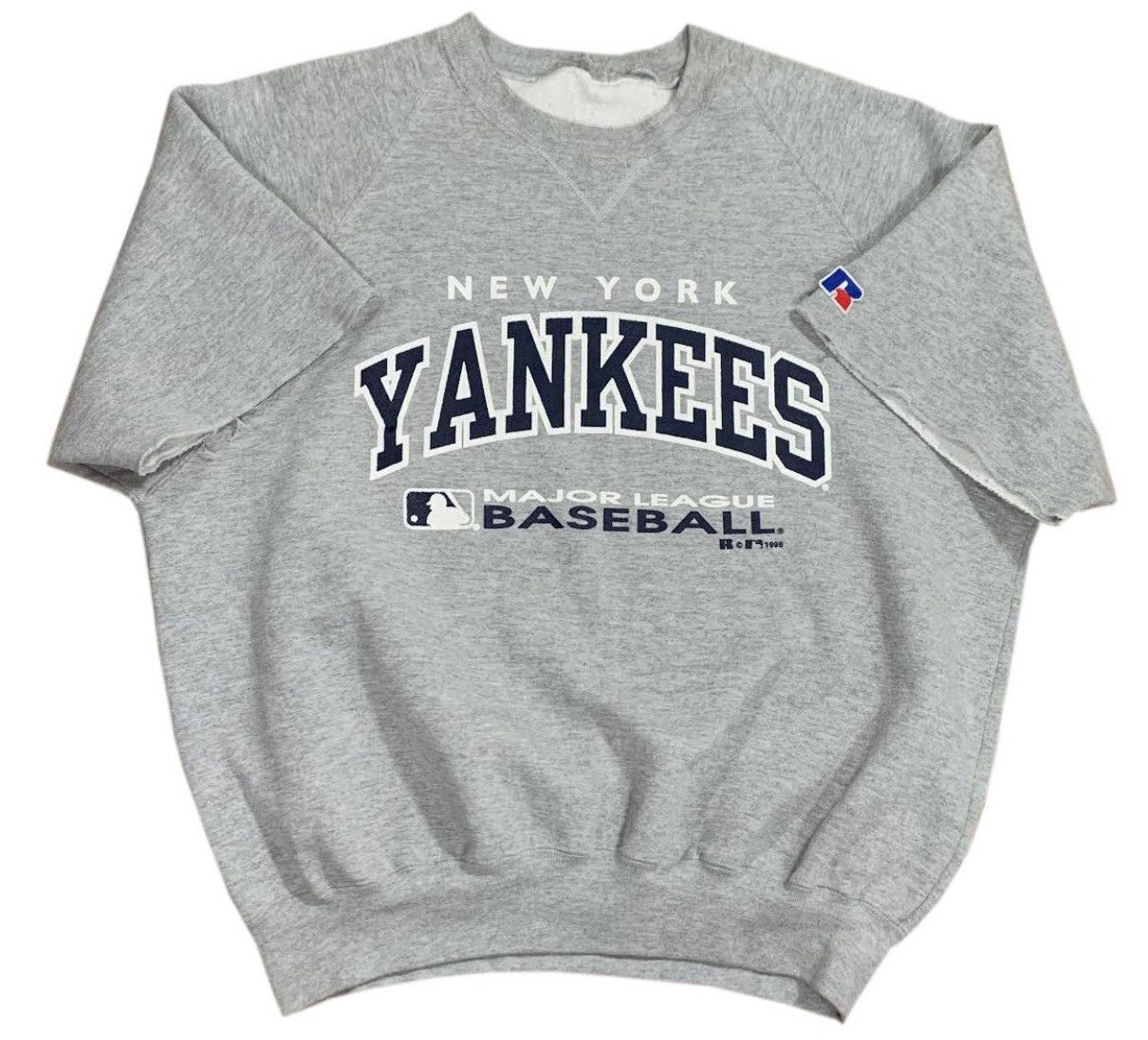 Russell Athletic Vintage Russell Athletic New York Yankees S/S Sweatshirt Size US L / EU 52-54 / 3 - 1 Thumbnail