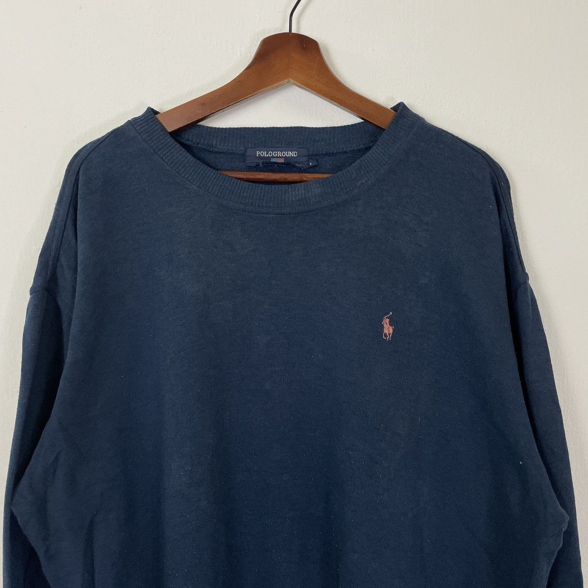 U.S. Polo Assn. × Vintage Vintage Polo Ground Embroidery Small Logo Sweatshirt Size US XL / EU 56 / 4 - 4 Thumbnail
