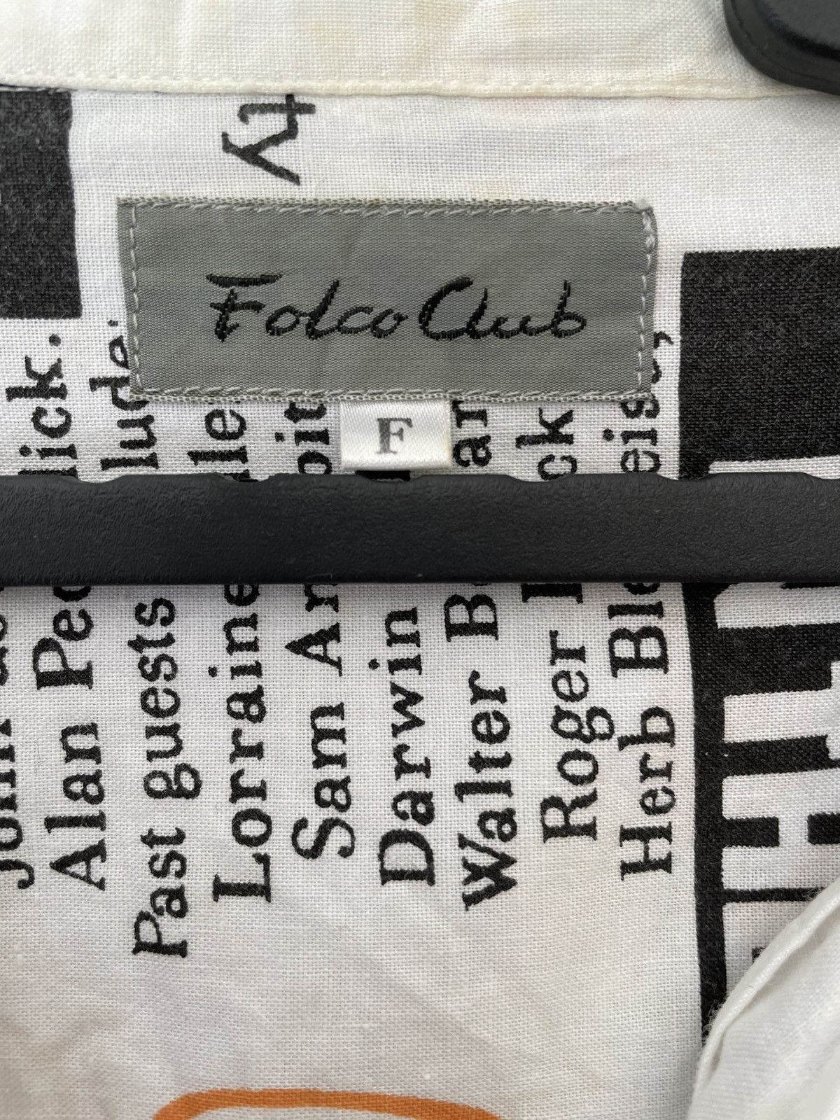 Japanese Brand × Vintage VINTAGE FOLCO CLUB OVERPRINTED SHIRTS Size US L / EU 52-54 / 3 - 5 Thumbnail