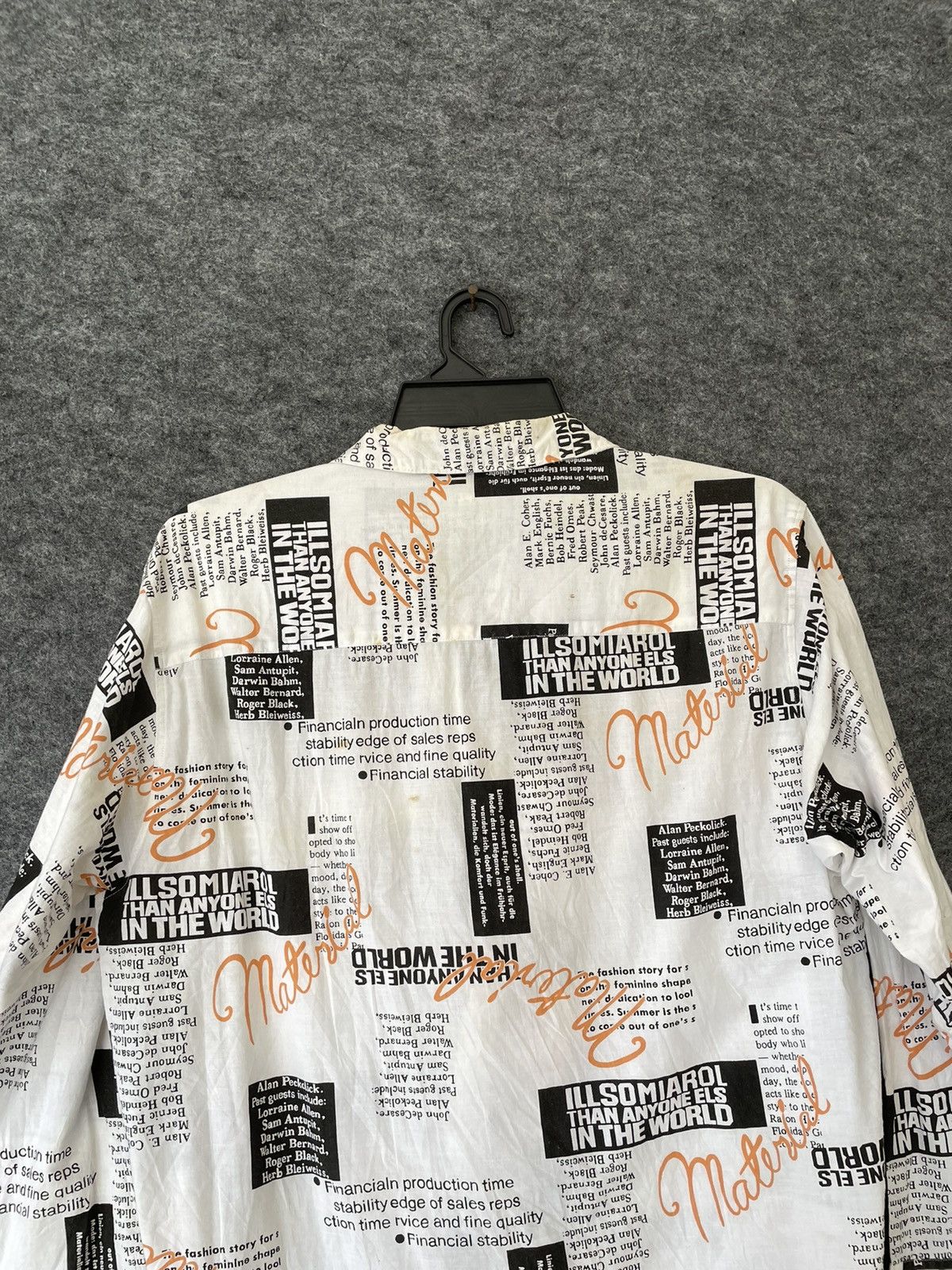 Japanese Brand × Vintage VINTAGE FOLCO CLUB OVERPRINTED SHIRTS Size US L / EU 52-54 / 3 - 4 Thumbnail