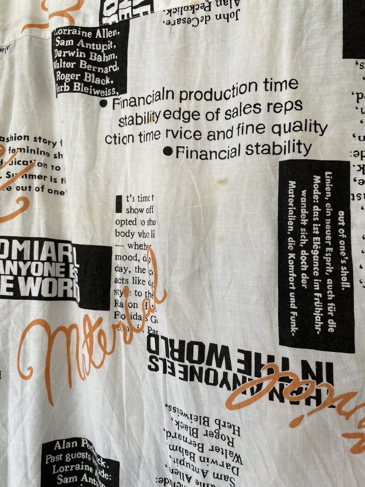 Japanese Brand × Vintage VINTAGE FOLCO CLUB OVERPRINTED SHIRTS Size US L / EU 52-54 / 3 - 7 Thumbnail