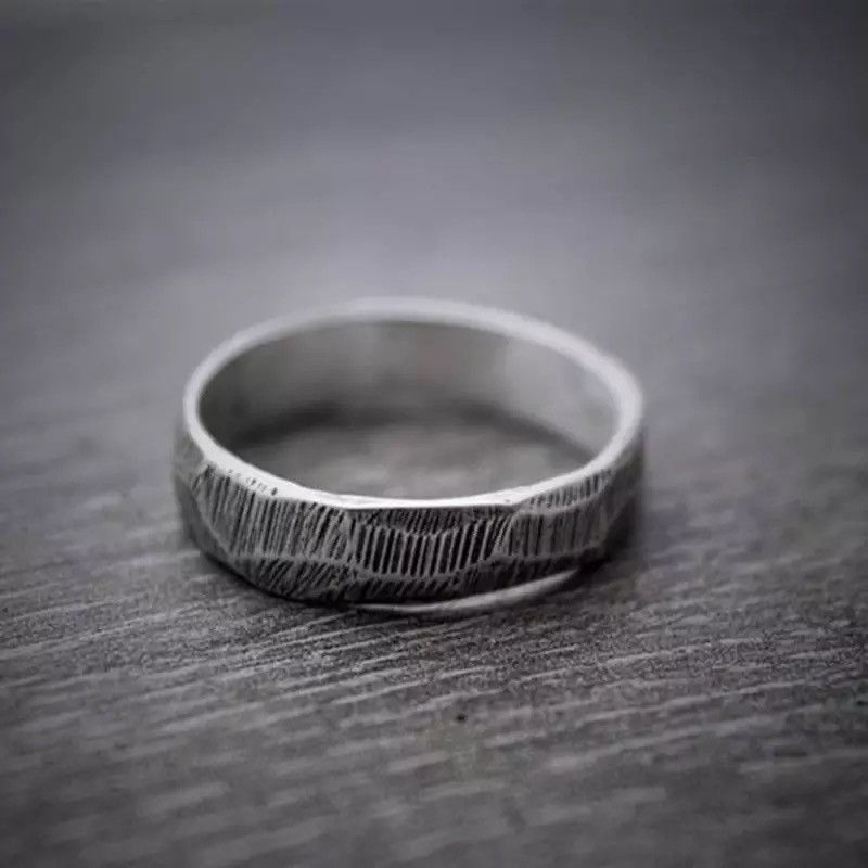 Jewelry Gothic Stainless Steel Geometry Ring Size ONE SIZE - 2 Thumbnail