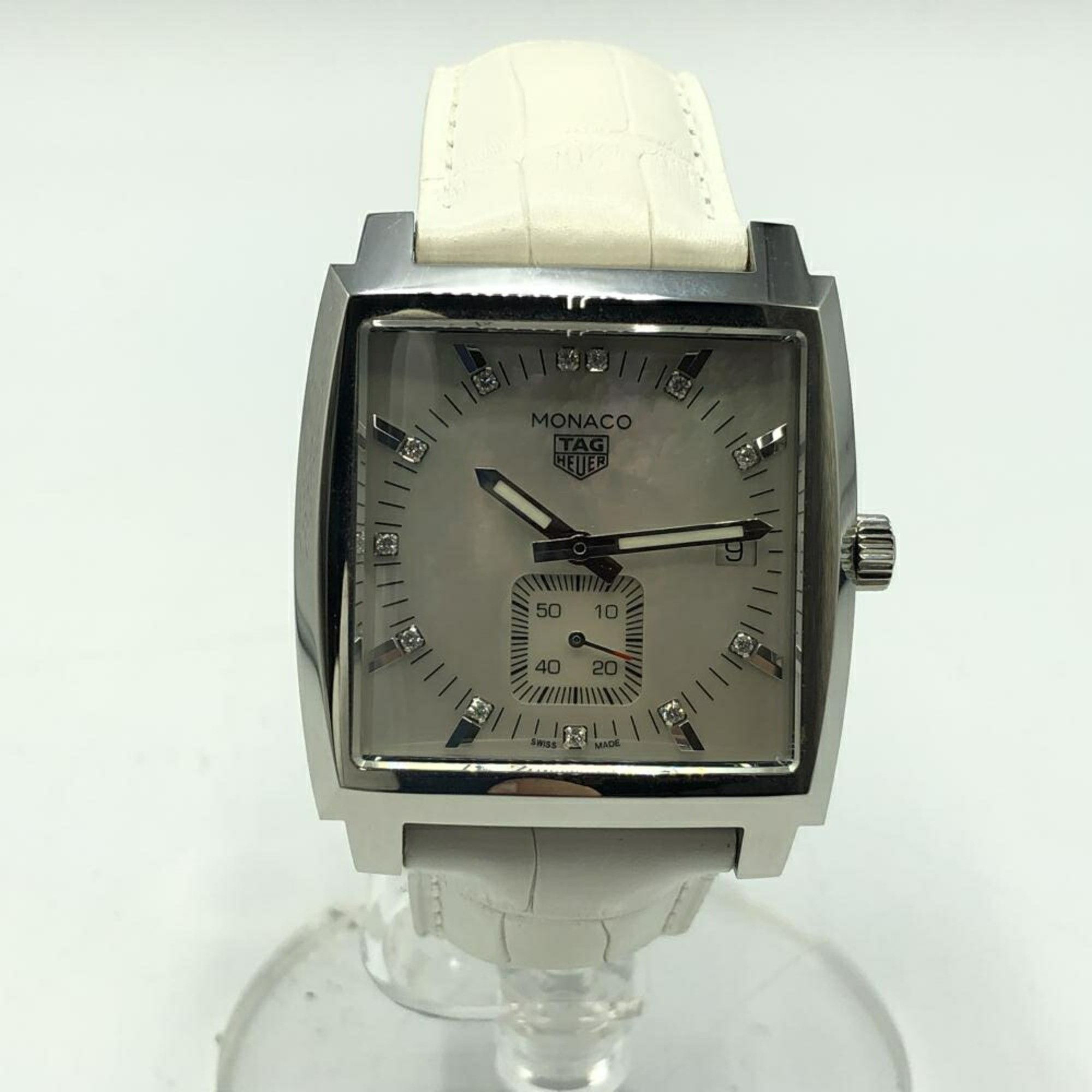 Tag Heuer Tag Heuer TAG Monaco WAW131B Shell Dial Quartz Wristwatch ...