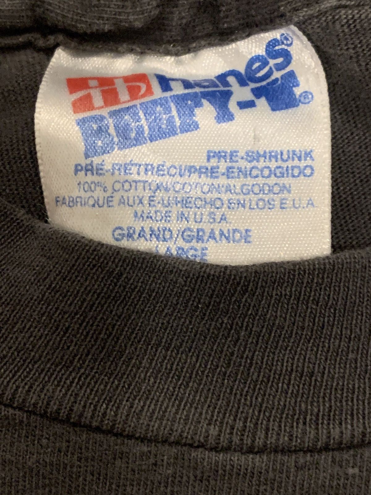 Band Tees × Vintage 1992 U2 Broadcast Tour Single Stitch T Shirt Size US L / EU 52-54 / 3 - 8 Thumbnail
