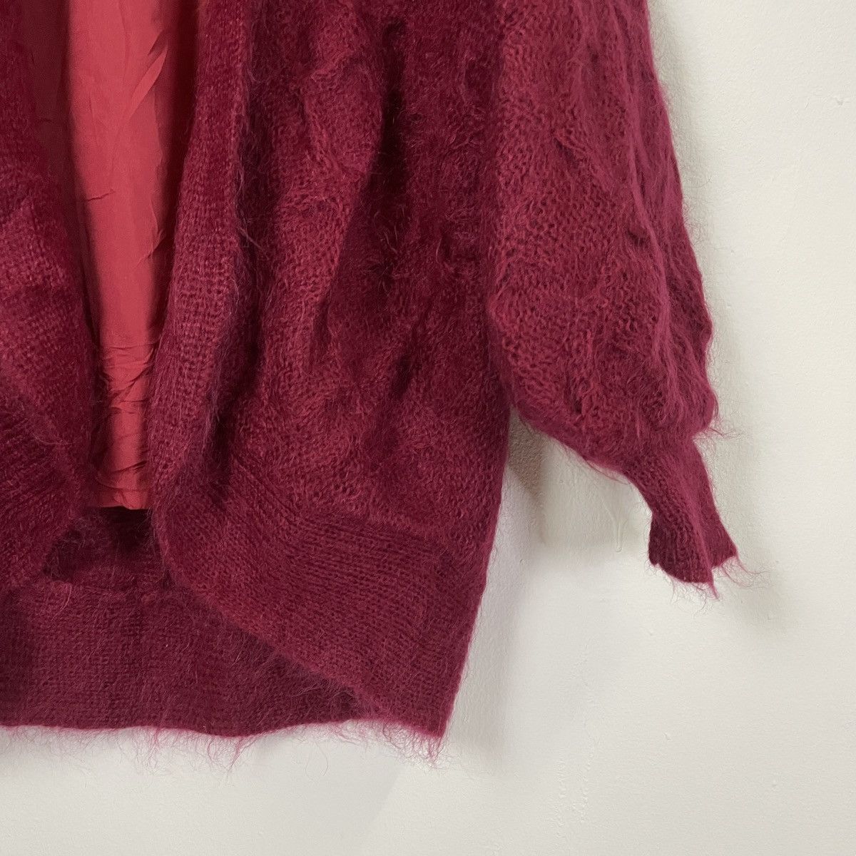 Other Vintage Allen A Pico Mohair Cardingan Size US XL / EU 56 / 4 - 3 Thumbnail