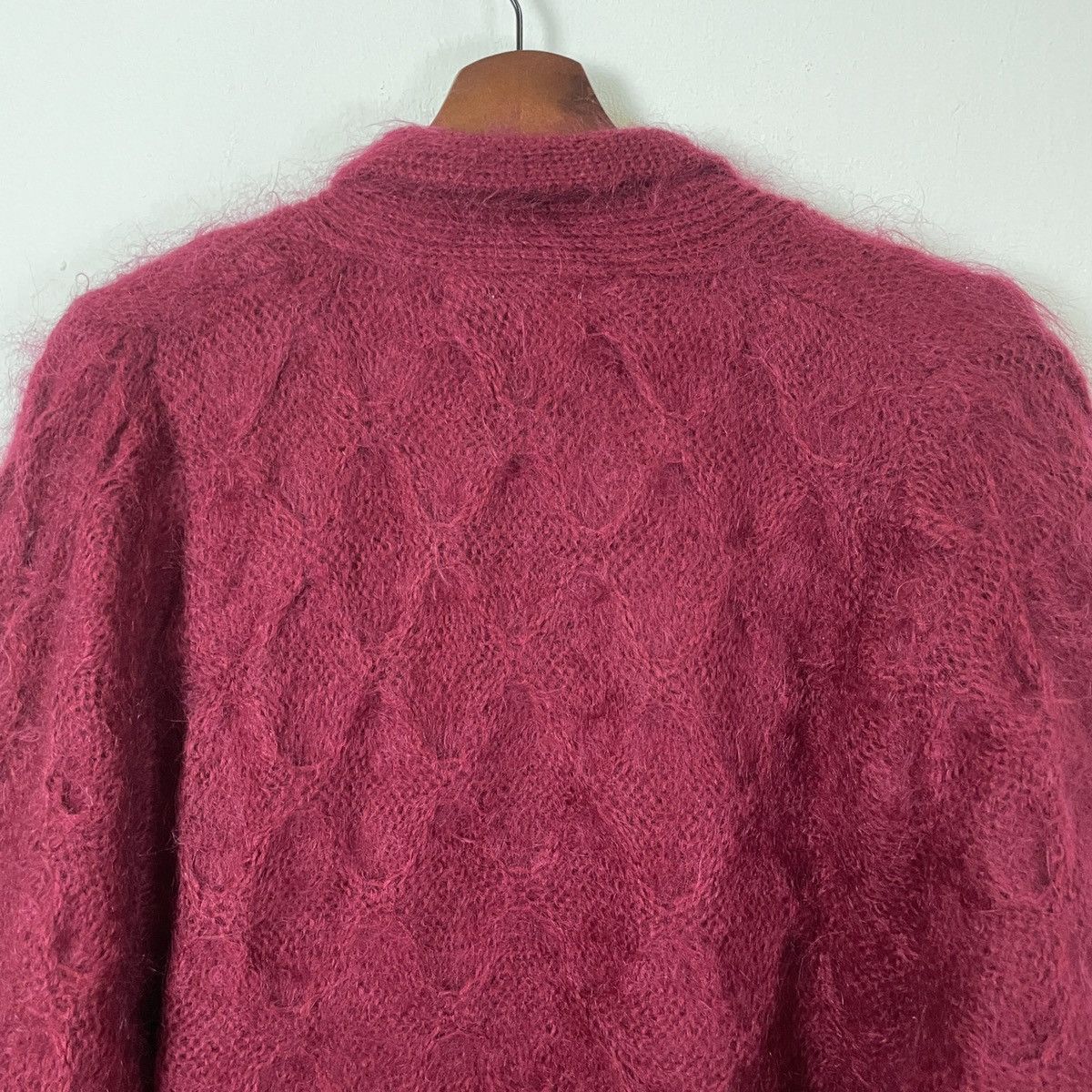 Other Vintage Allen A Pico Mohair Cardingan Size US XL / EU 56 / 4 - 11 Thumbnail