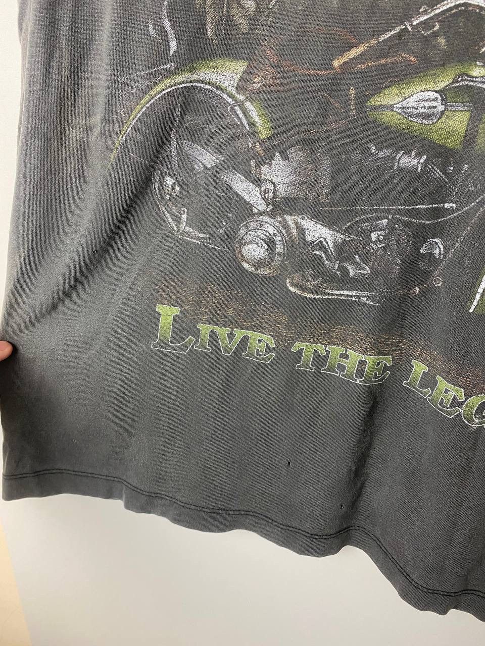 Vintage Harley Davidson Live the Legends vintage t-shirt size XL Size US XL / EU 56 / 4 - 4 Thumbnail