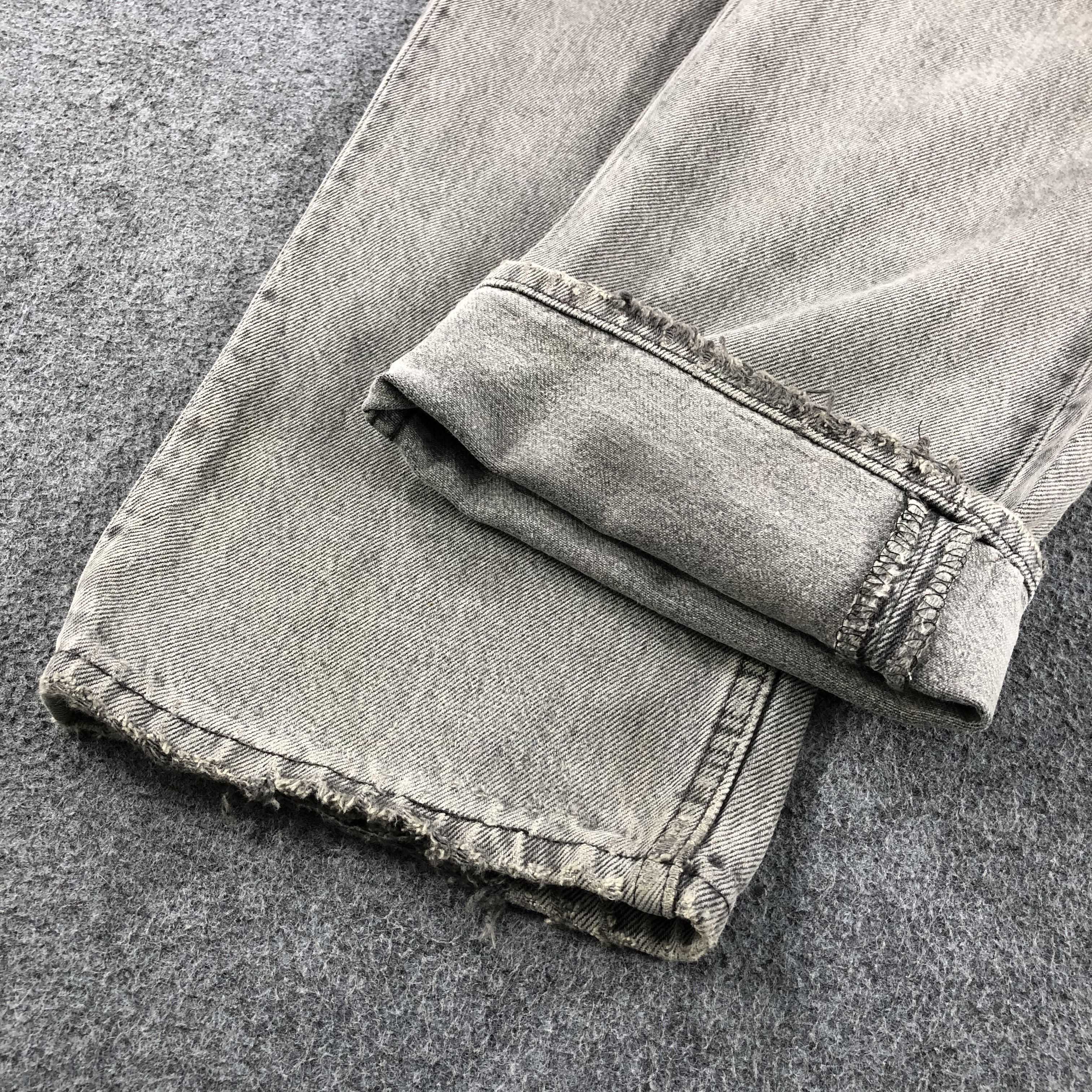 Levi's × Vintage 90s Vintage Ripped Levis 501 Earth Tone Jeans-J1552 Size US 32 / EU 48 - 8 Thumbnail