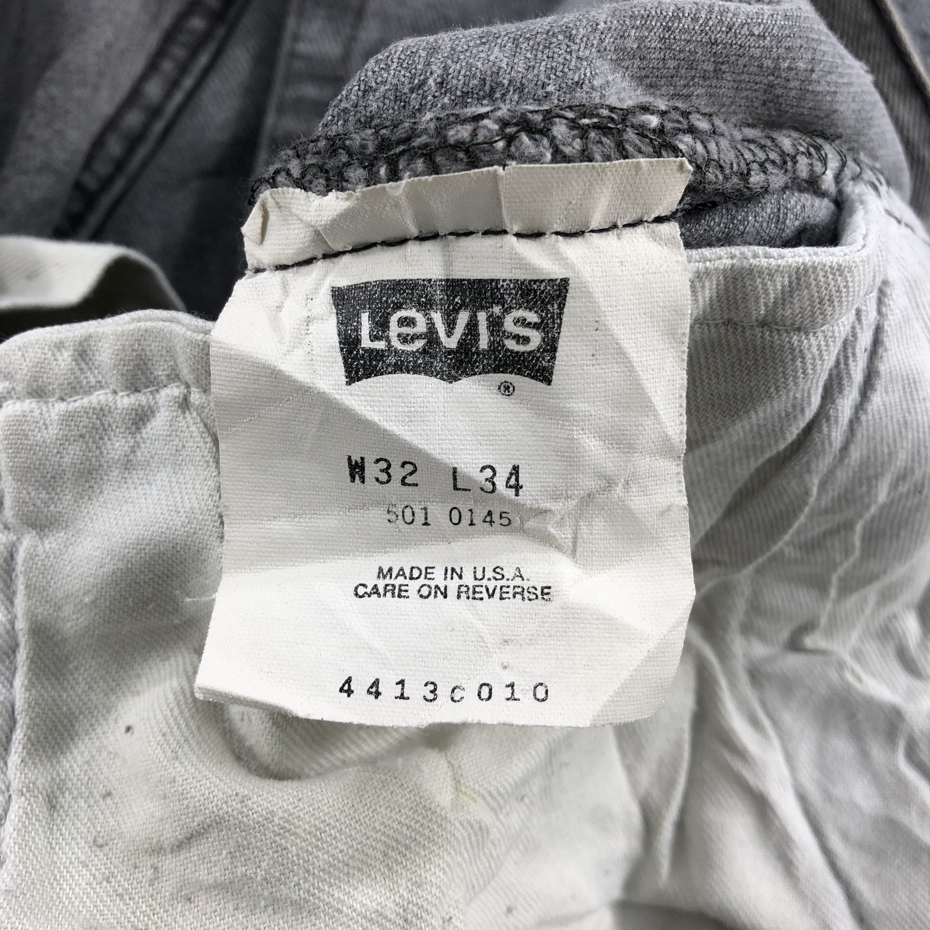 Levi's × Vintage 90s Vintage Ripped Levis 501 Earth Tone Jeans-J1552 Size US 32 / EU 48 - 11 Thumbnail