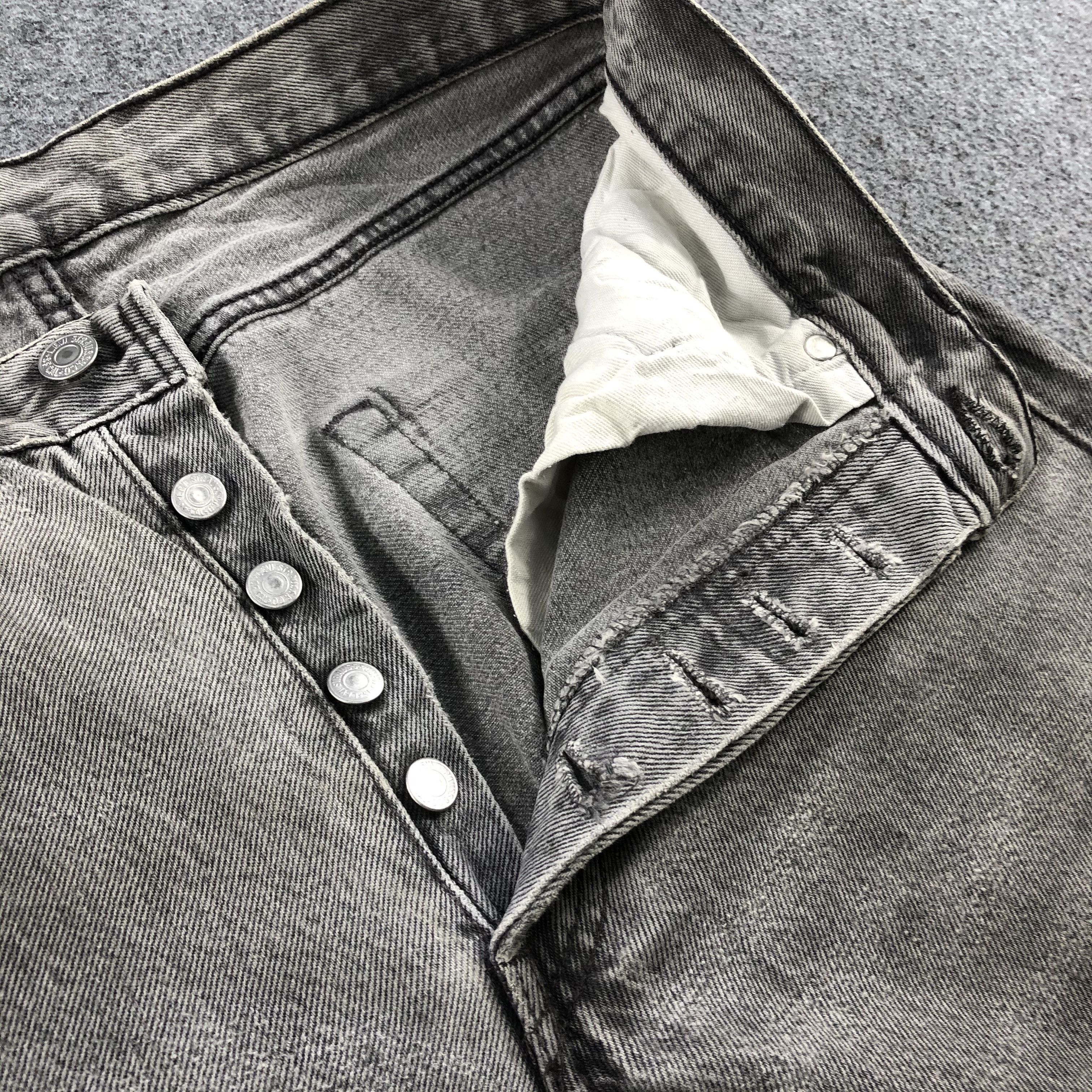 Levi's × Vintage 90s Vintage Ripped Levis 501 Earth Tone Jeans-J1552 Size US 32 / EU 48 - 9 Thumbnail