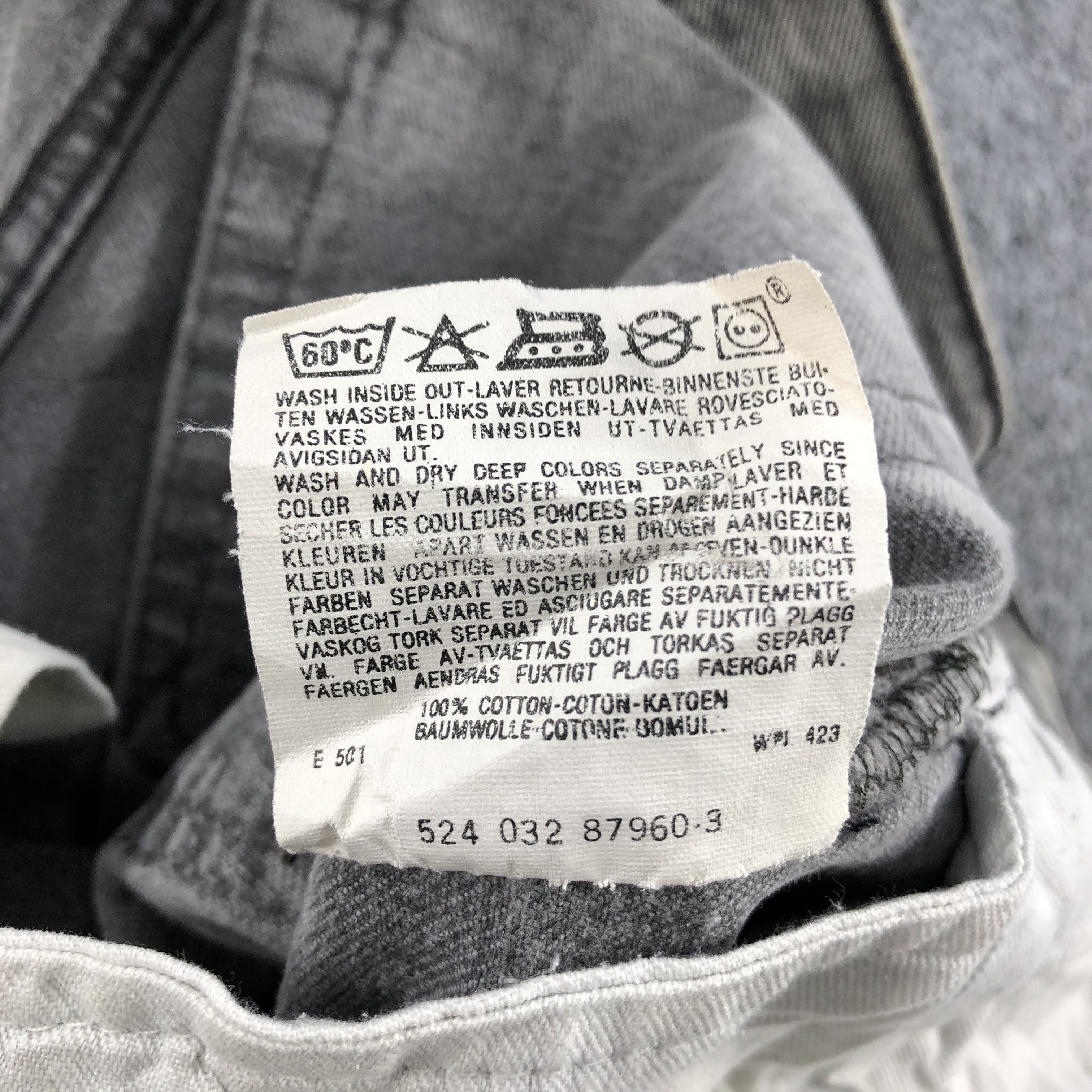 Levi's × Vintage 90s Vintage Ripped Levis 501 Earth Tone Jeans-J1552 Size US 32 / EU 48 - 12 Thumbnail