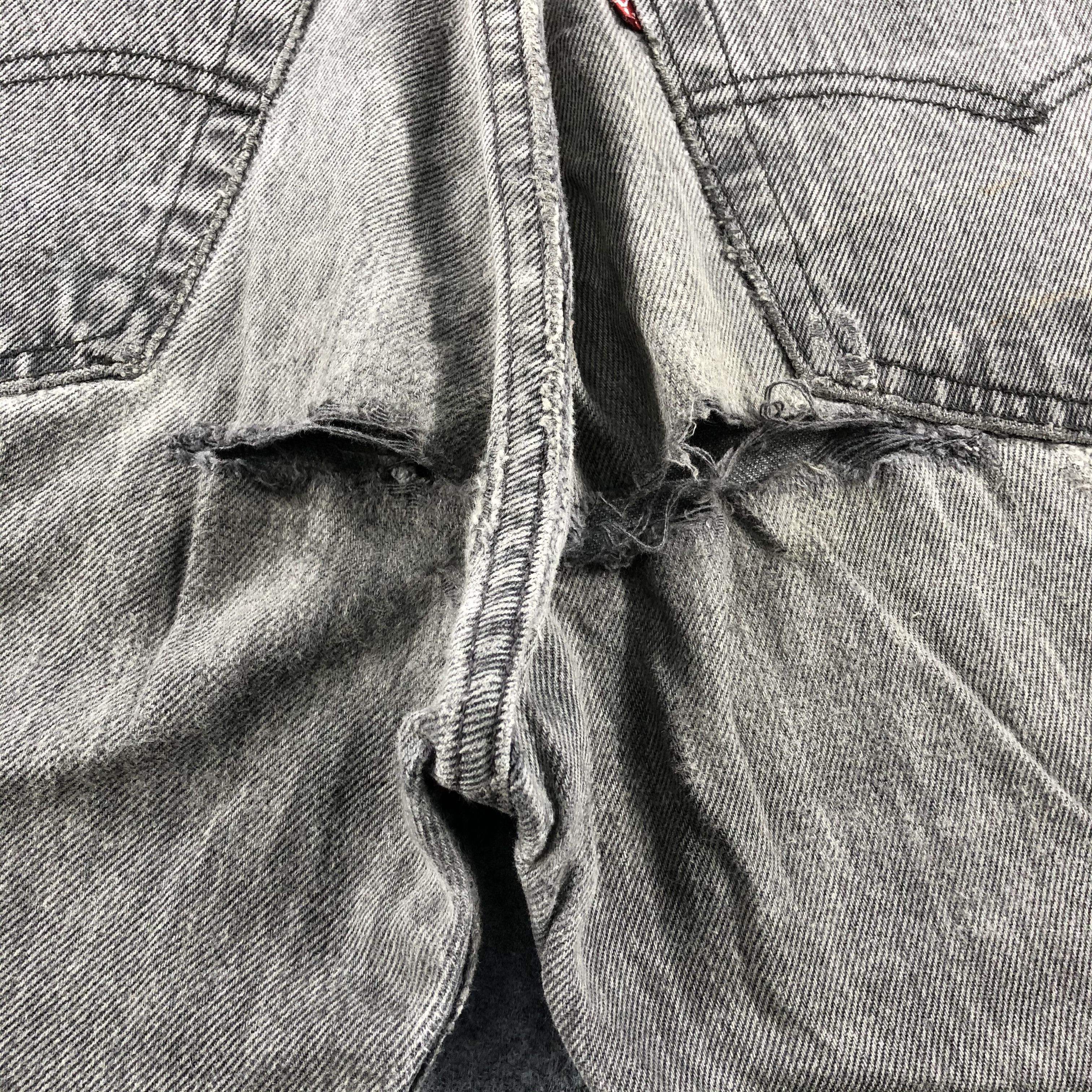 Levi's × Vintage 90s Vintage Ripped Levis 501 Earth Tone Jeans-J1552 Size US 32 / EU 48 - 7 Thumbnail