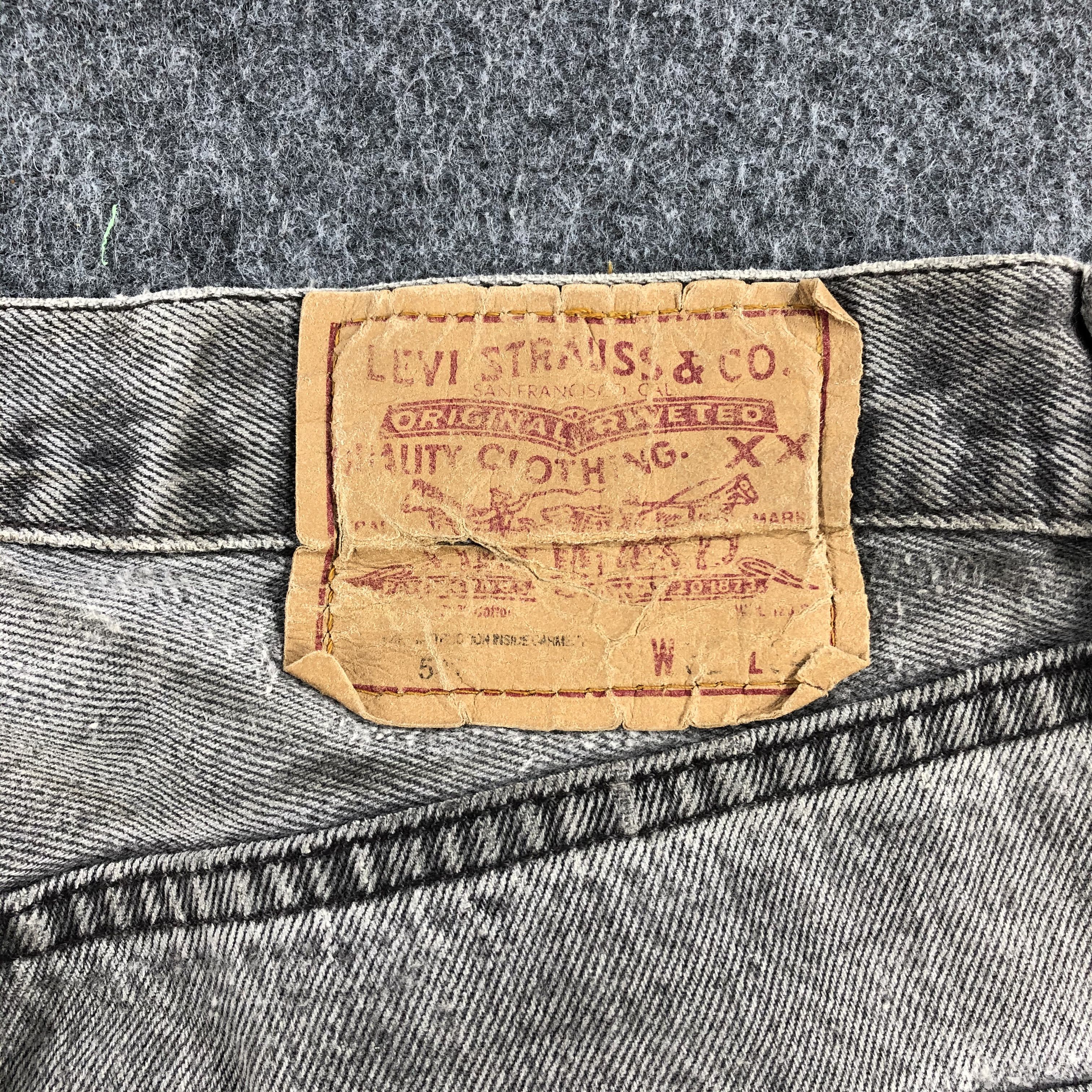Levi's × Vintage 90s Vintage Ripped Levis 501 Earth Tone Jeans-J1552 Size US 32 / EU 48 - 6 Thumbnail