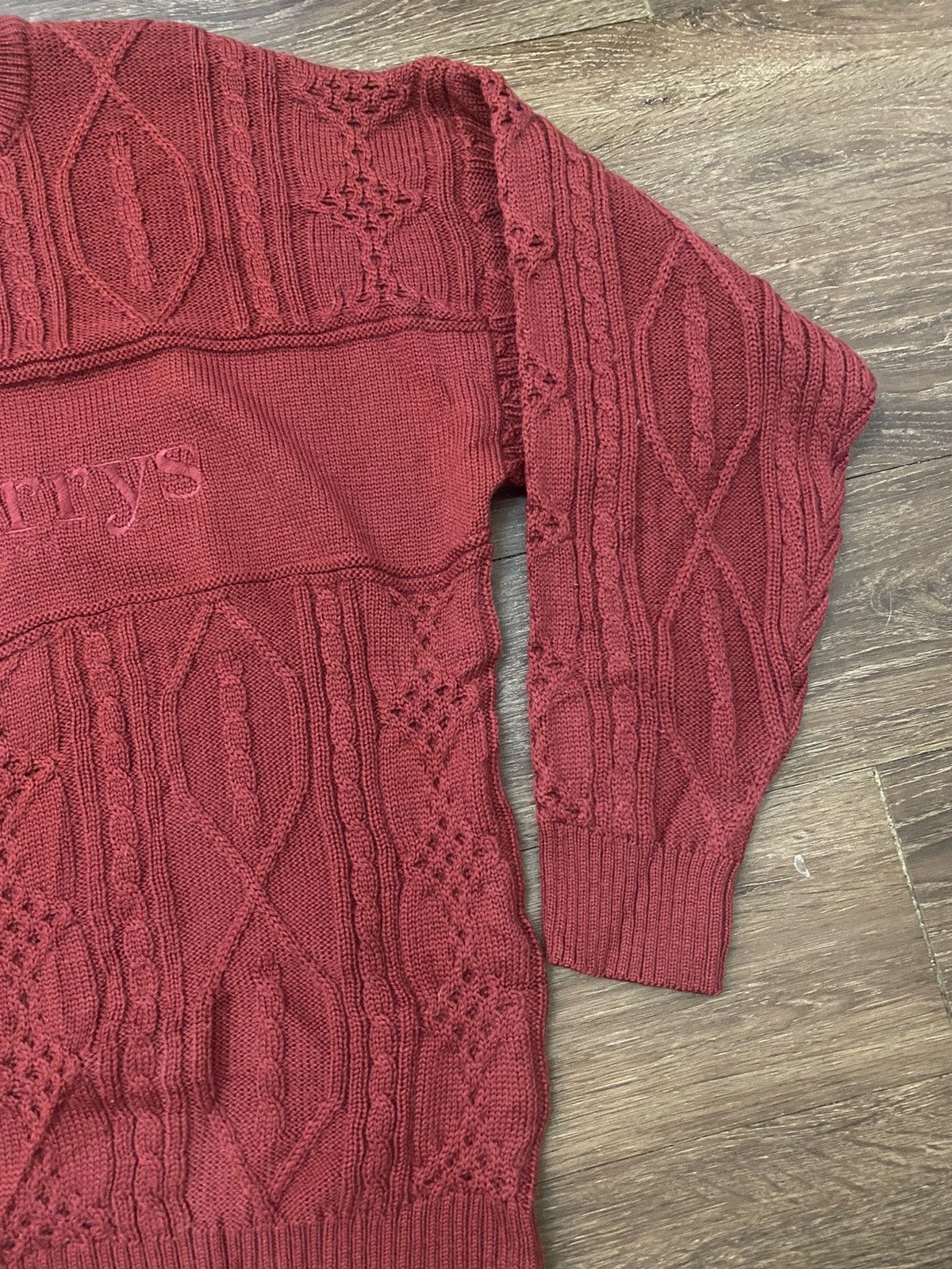 Burberry × Vintage BURBERRYS knit wool vintage big log size L Size US L / EU 52-54 / 3 - 6 Thumbnail