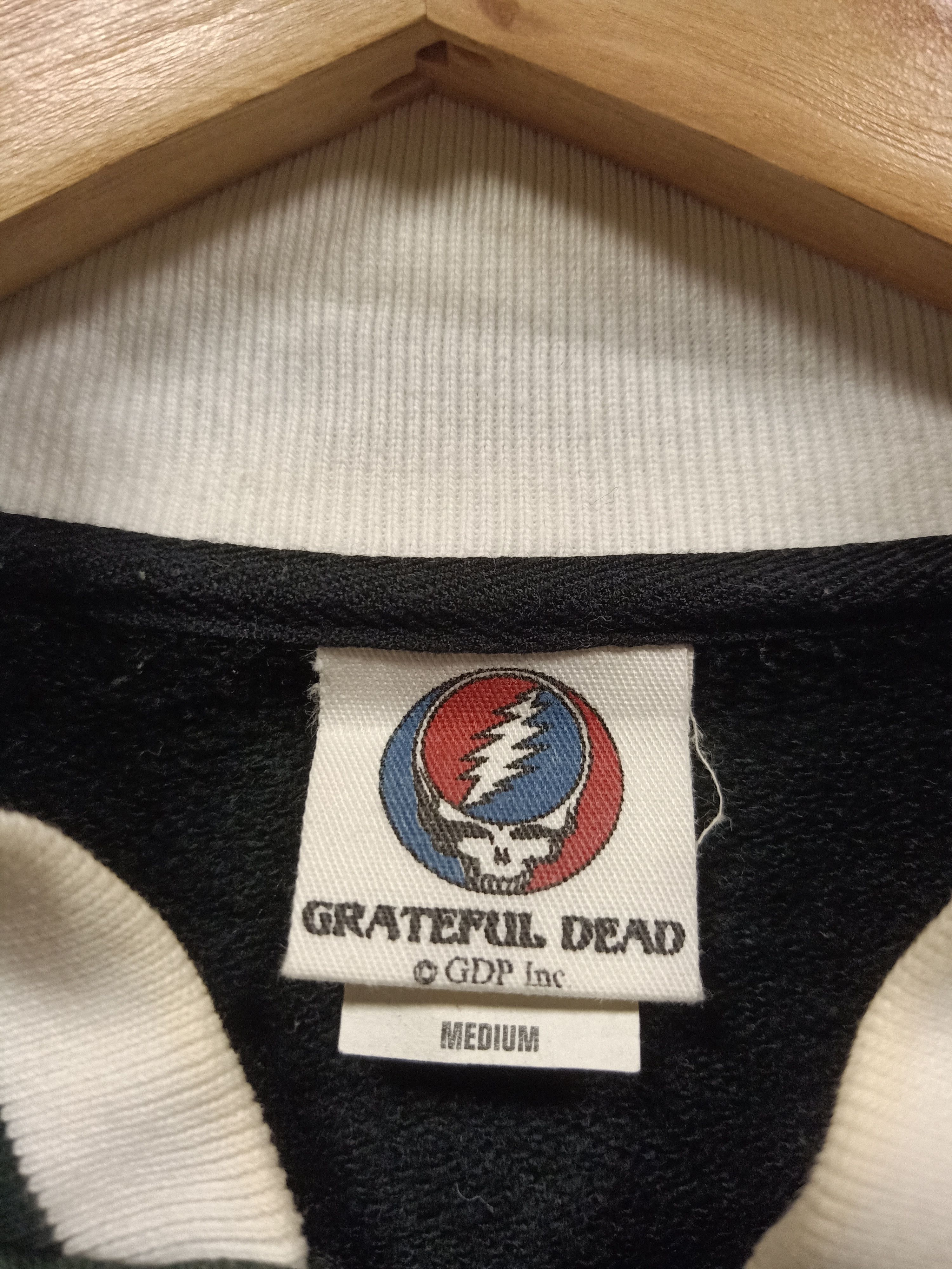 Grateful Dead Sweater zipper band grateful dead Size US M / EU 48-50 / 2 - 5 Thumbnail