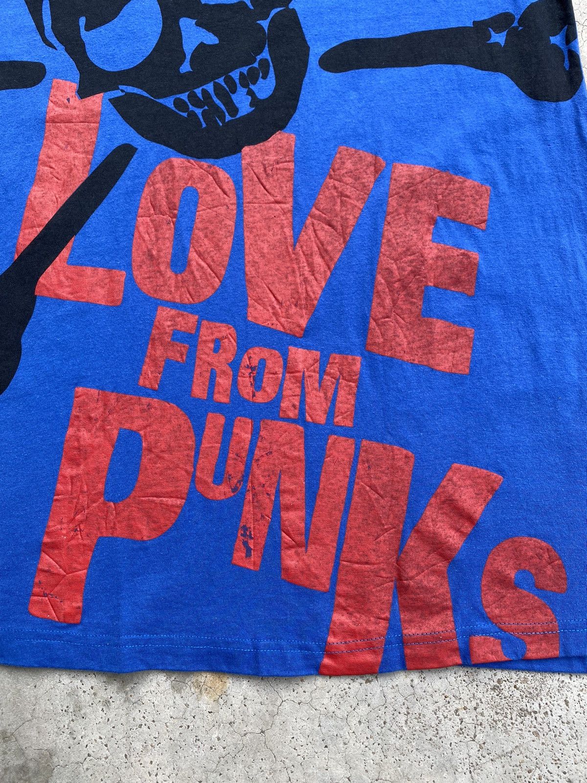 Seditionaries 💥RARE💥Vintage 90s SUPER LOVERS “Love From PUNKS” Tanktop Size US M / EU 48-50 / 2 - 11 Thumbnail