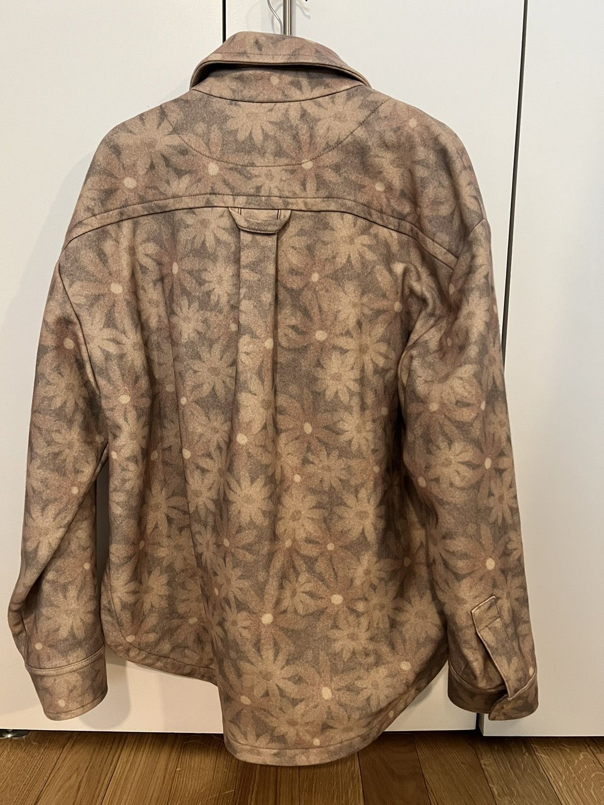 Jacquemus Jacquemus Le Blouson Montage Overshirt Jacket - Pink Floral Size US M / EU 48-50 / 2 - 2 Thumbnail