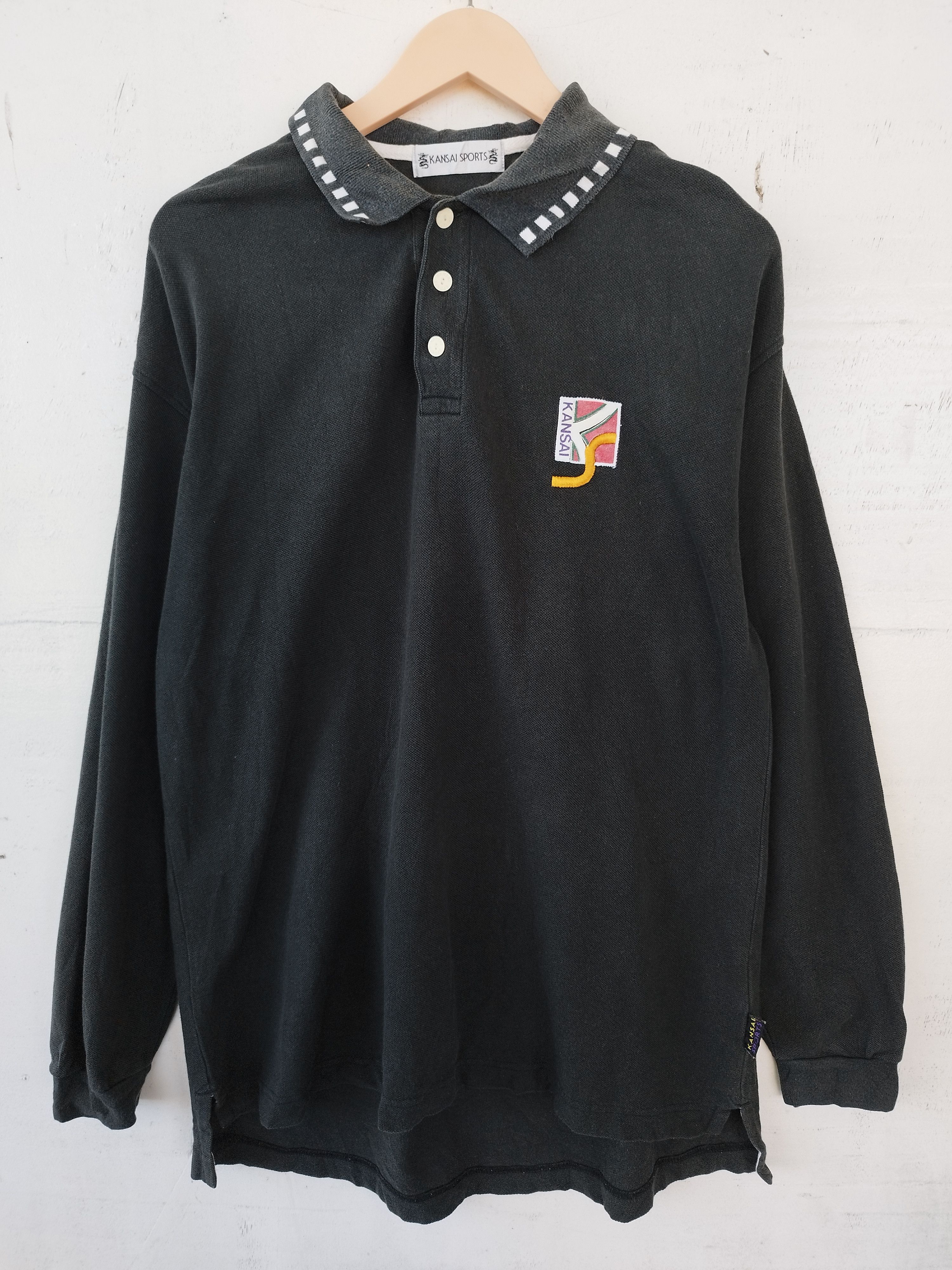 Kansai Yamamoto 🔥 Kansai Yamamoto long sleeve Kansai Sport Size US L / EU 52-54 / 3 - 1 Thumbnail