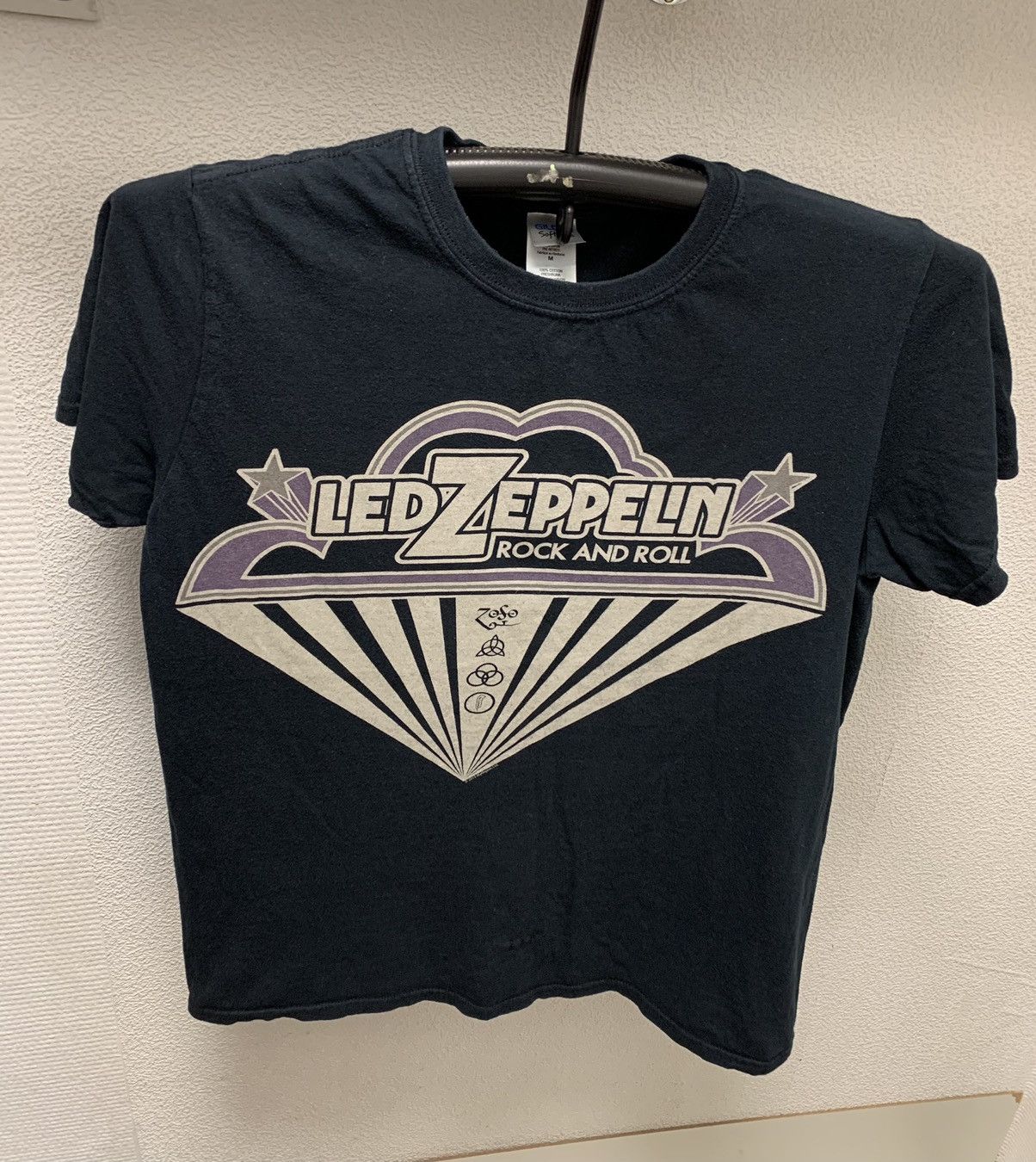 Band Tees Led zeppelin rock and roll black vintage t-shirt M sz Size US M / EU 48-50 / 2 - 1 Thumbnail