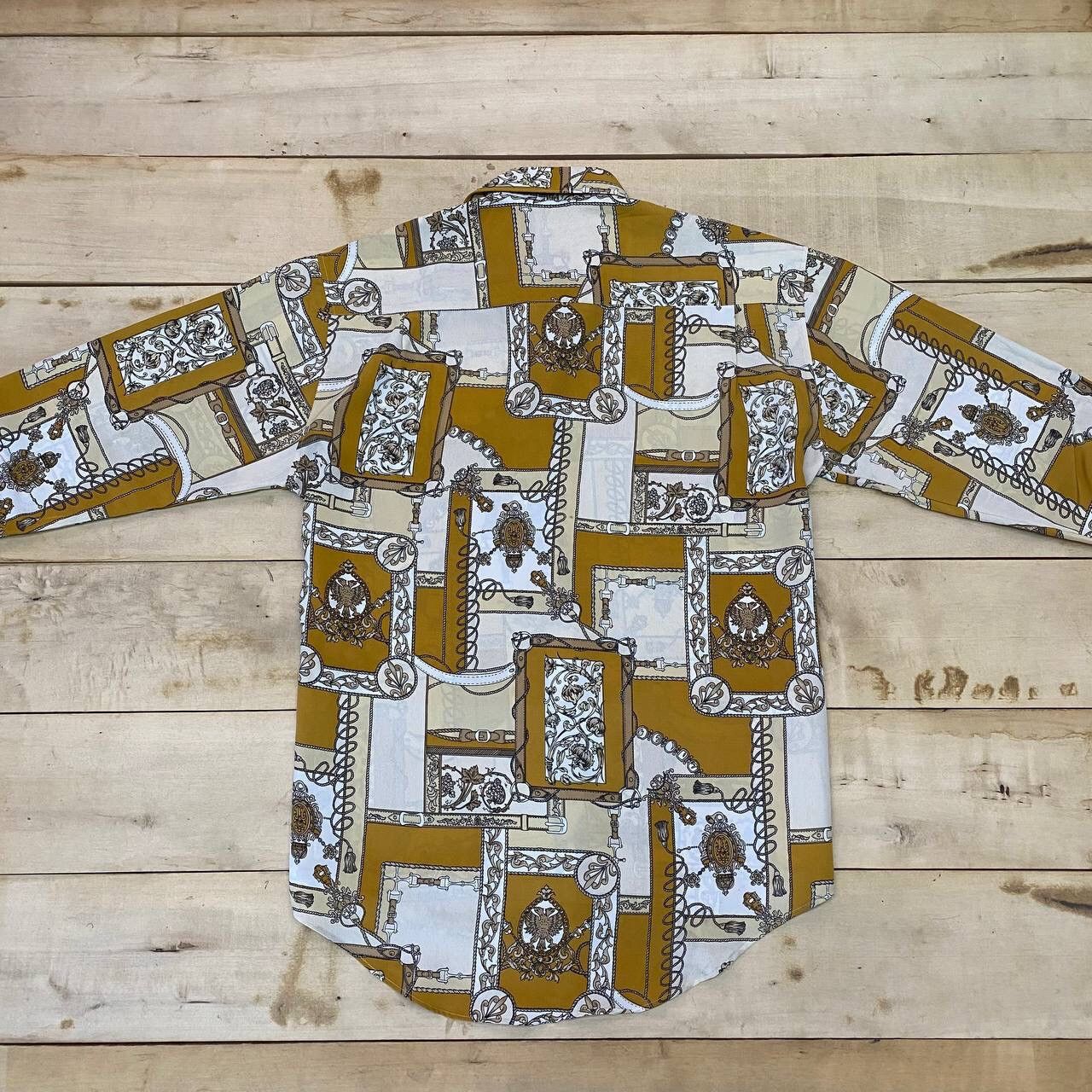 Vintage A567 VINTAGE ART SILK SHIRTS Size US L / EU 52-54 / 3 - 3 Thumbnail