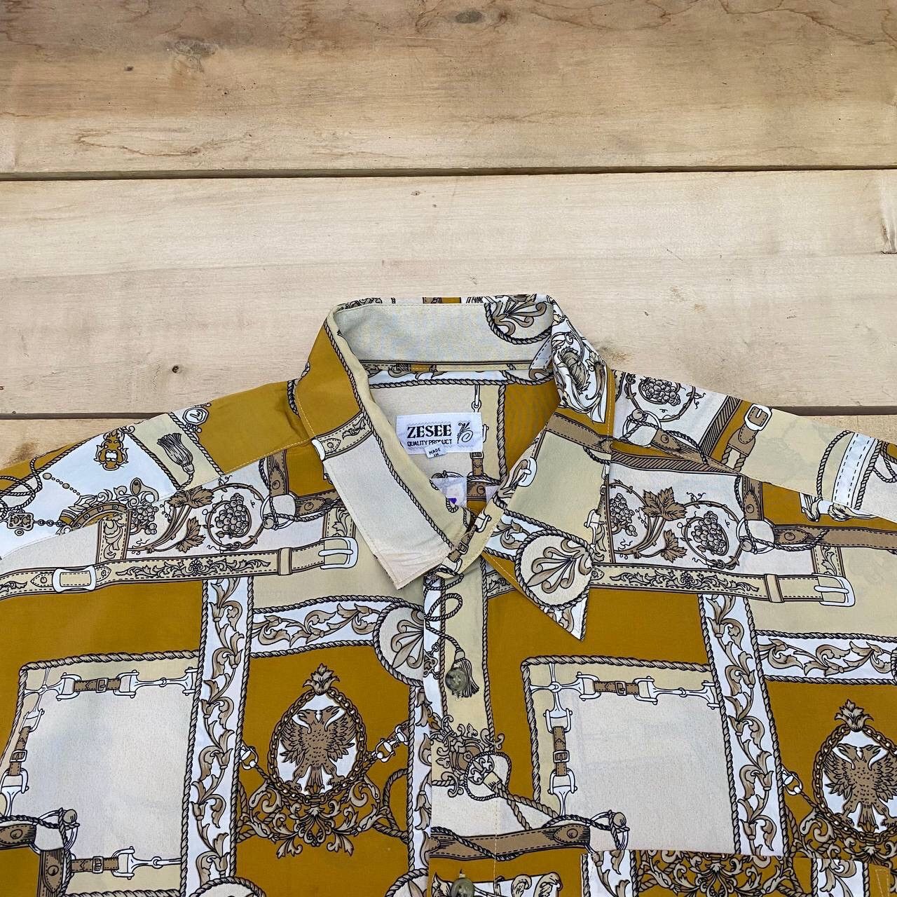 Vintage A567 VINTAGE ART SILK SHIRTS Size US L / EU 52-54 / 3 - 2 Thumbnail