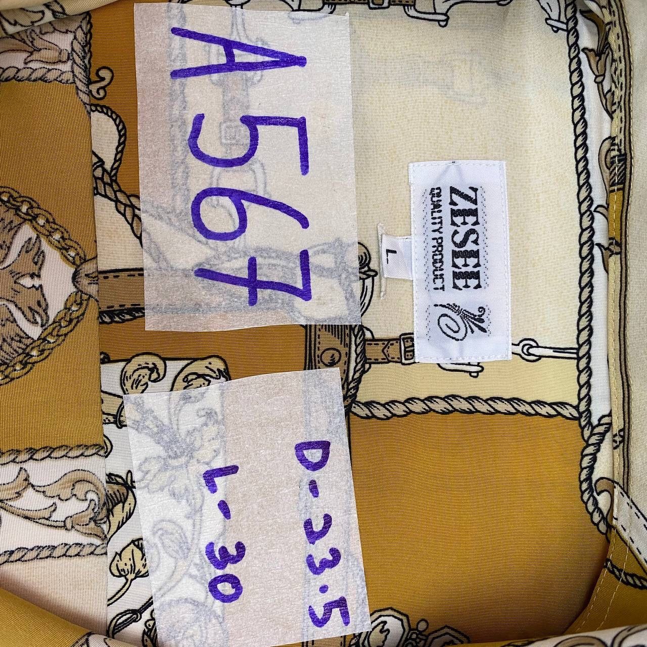 Vintage A567 VINTAGE ART SILK SHIRTS Size US L / EU 52-54 / 3 - 5 Thumbnail