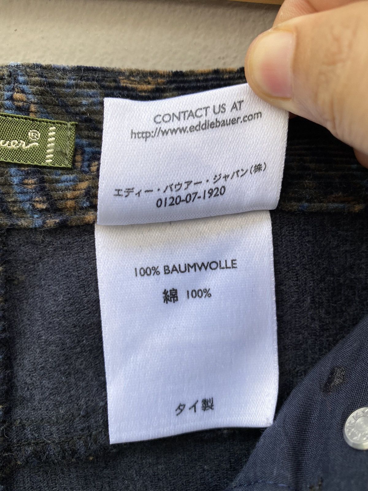 Eddie Bauer × Vintage 💥RARE💥 Vintage Retro EDDIE BAUER “Paisley Design” Corduroy Size 27" / US 4 / IT 40 - 11 Thumbnail