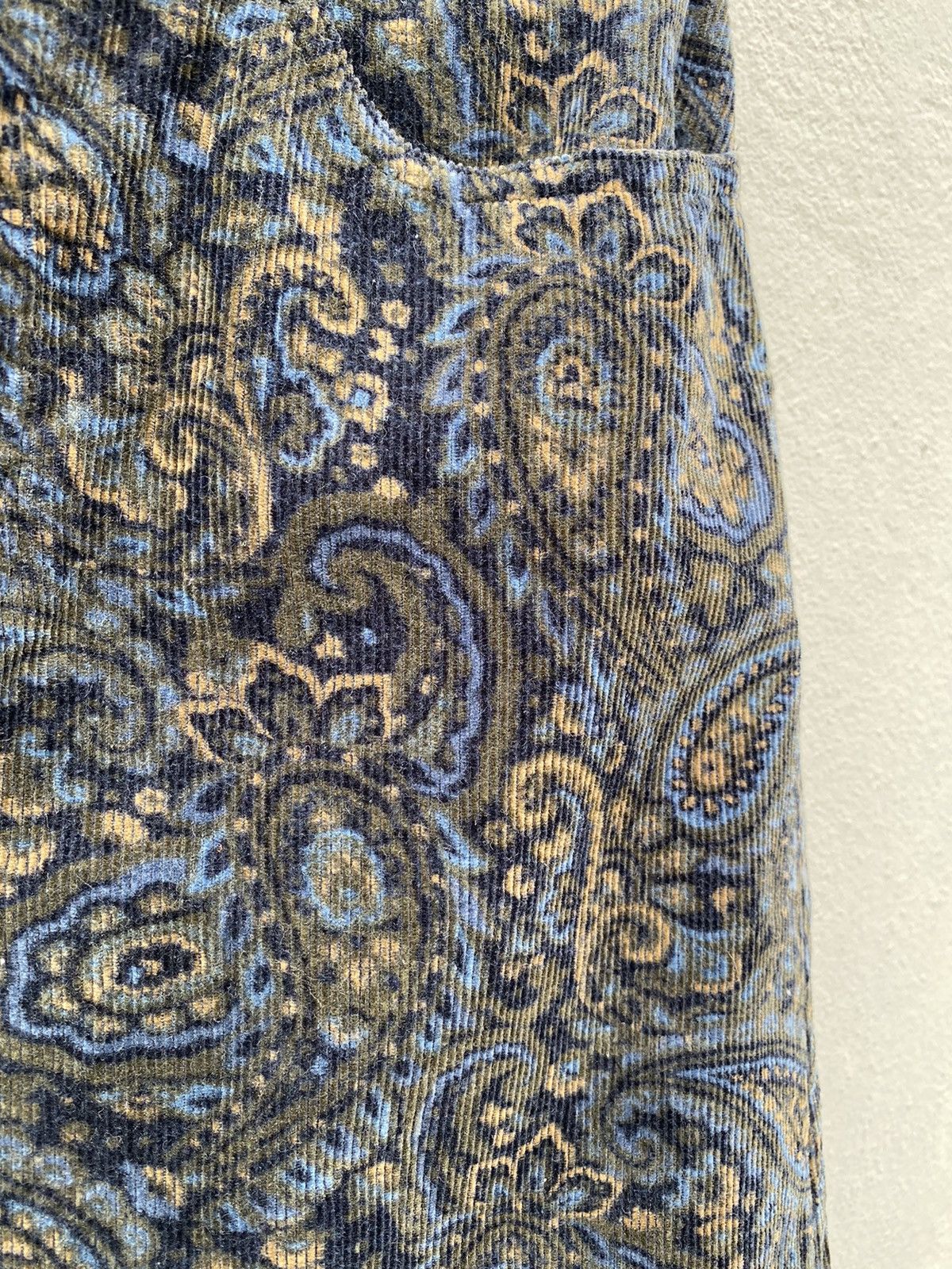 Eddie Bauer × Vintage 💥RARE💥 Vintage Retro EDDIE BAUER “Paisley Design” Corduroy Size 27" / US 4 / IT 40 - 14 Thumbnail