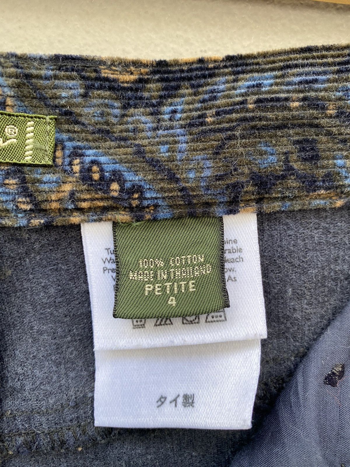 Eddie Bauer × Vintage 💥RARE💥 Vintage Retro EDDIE BAUER “Paisley Design” Corduroy Size 27" / US 4 / IT 40 - 9 Thumbnail