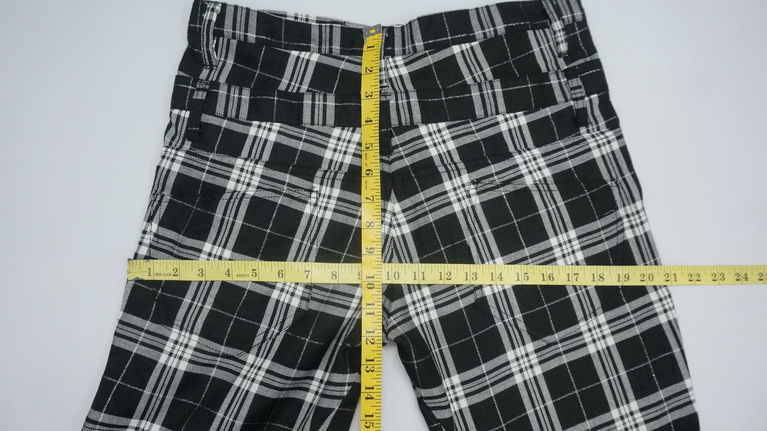 Japanese Brand JUNGLE STORM Double Waist Tartan Lightweight Pants Size US 33 - 15 Thumbnail