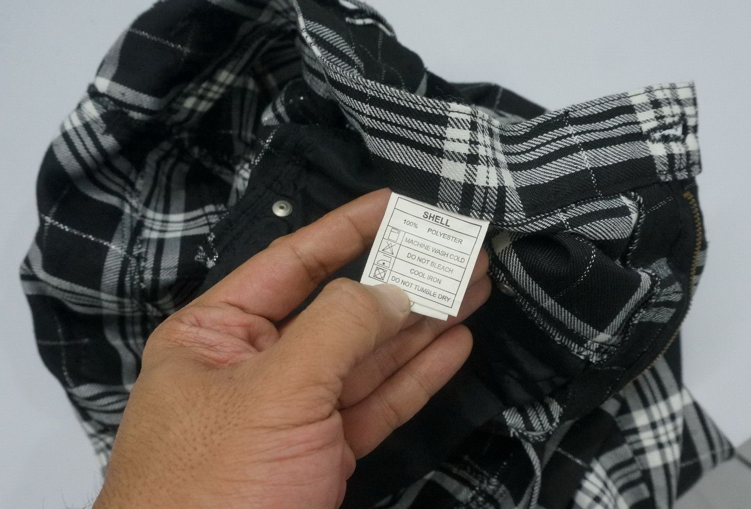 Japanese Brand JUNGLE STORM Double Waist Tartan Lightweight Pants Size US 33 - 16 Thumbnail