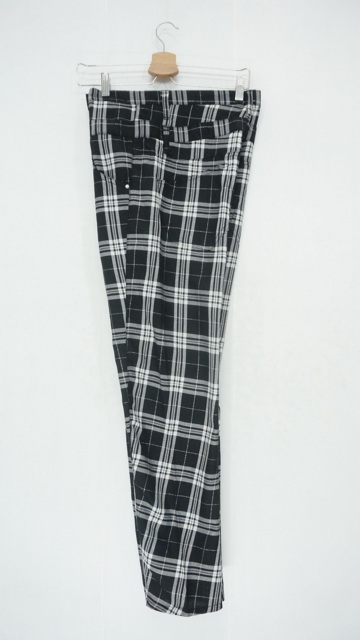 Japanese Brand JUNGLE STORM Double Waist Tartan Lightweight Pants Size US 33 - 7 Thumbnail
