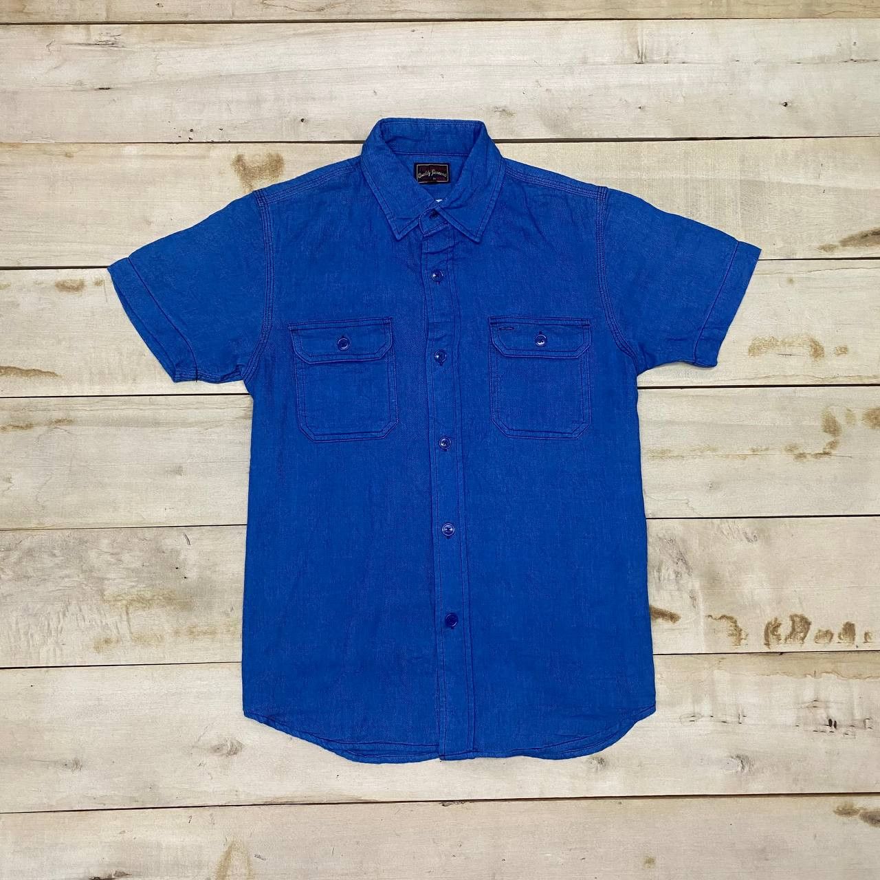 Edwin × Japanese Brand A355 EDWIN X FIELDMAN JAPAN DENIM SHIRT Size US M / EU 48-50 / 2 - 1 Thumbnail