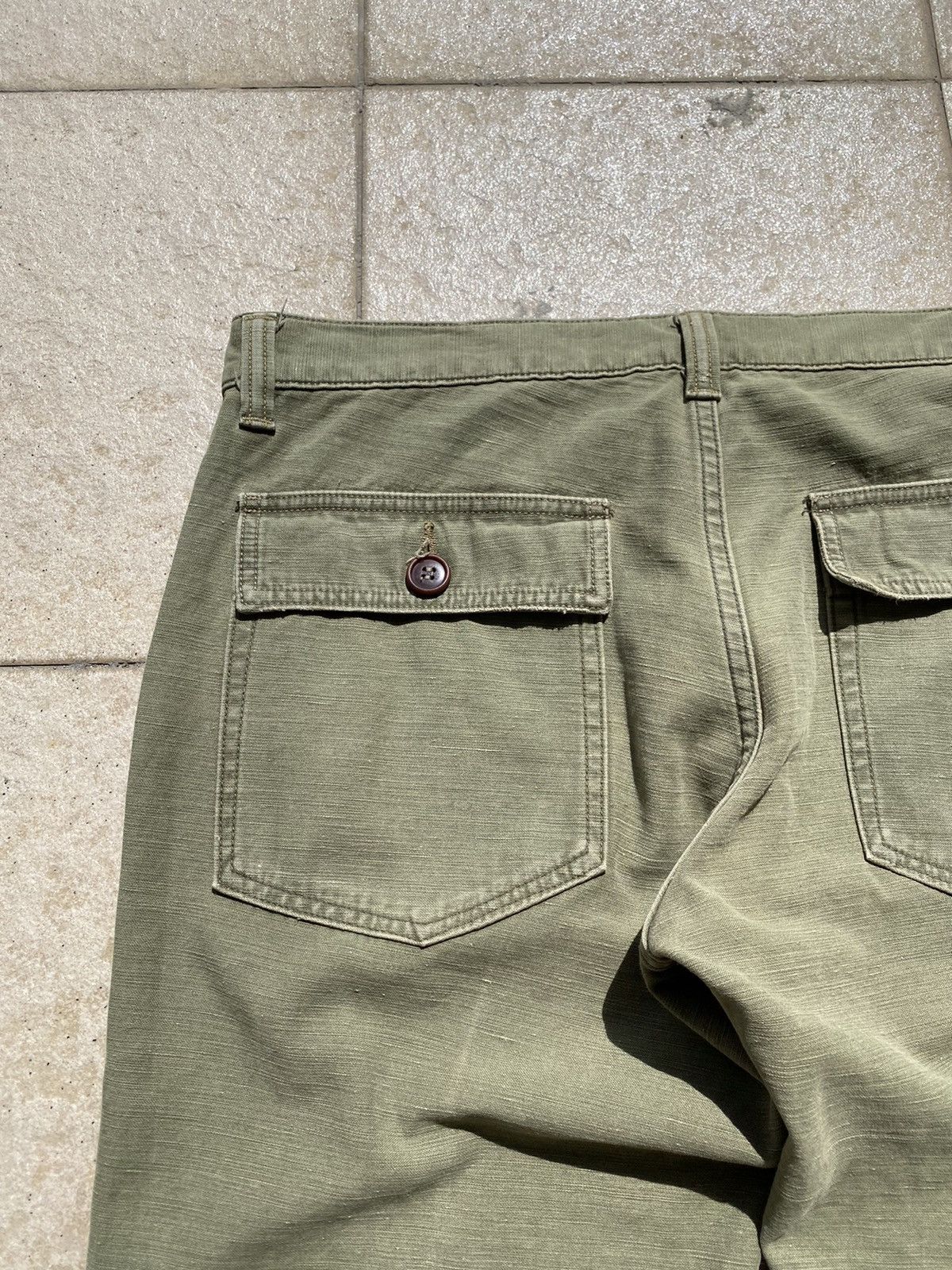 Blue Blue Japan BLUE BLUE JAPAN Inspired 70s~80s Military US Army Pant Size US 34 / EU 50 - 9 Thumbnail