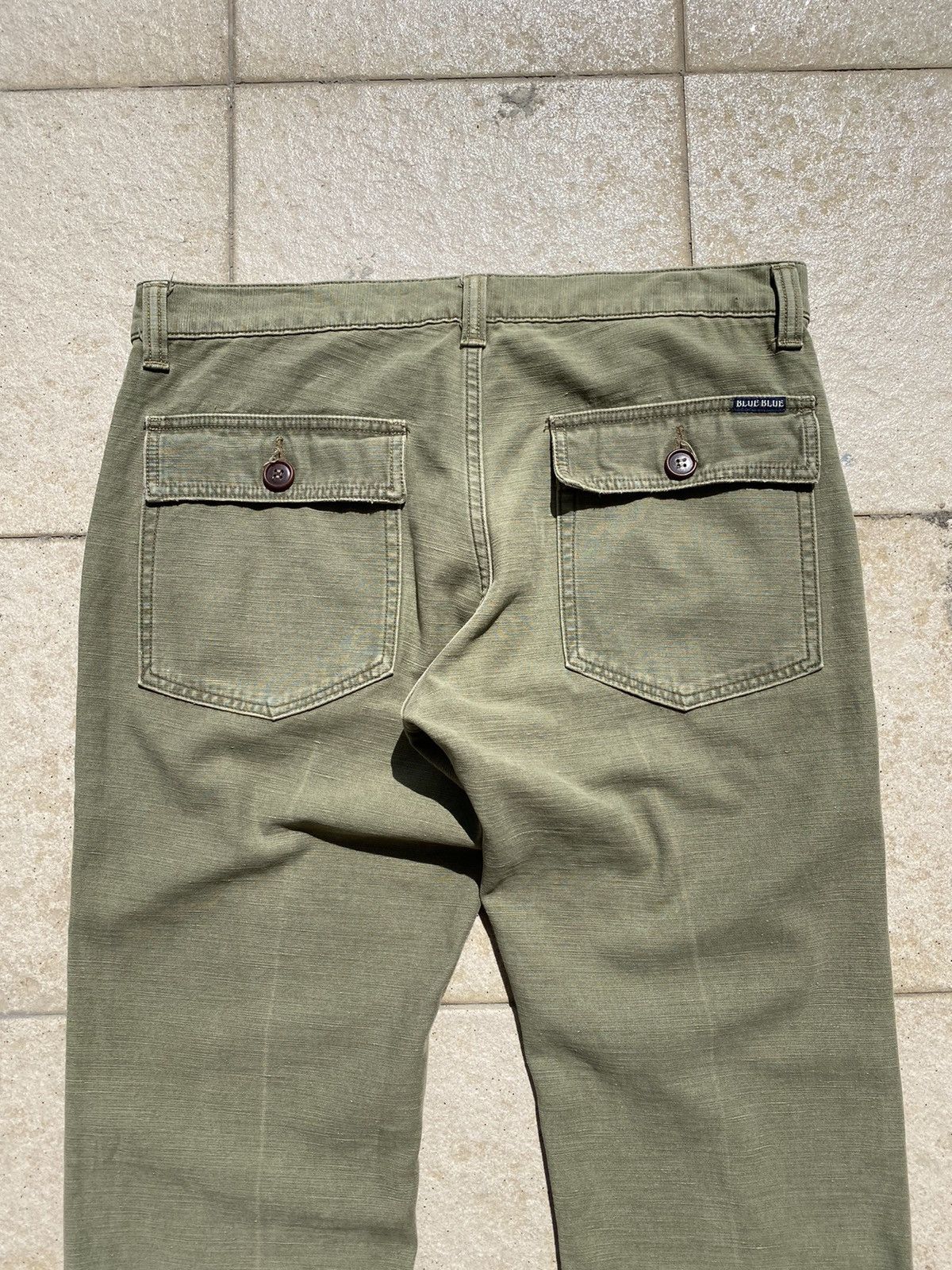 Blue Blue Japan BLUE BLUE JAPAN Inspired 70s~80s Military US Army Pant Size US 34 / EU 50 - 10 Thumbnail