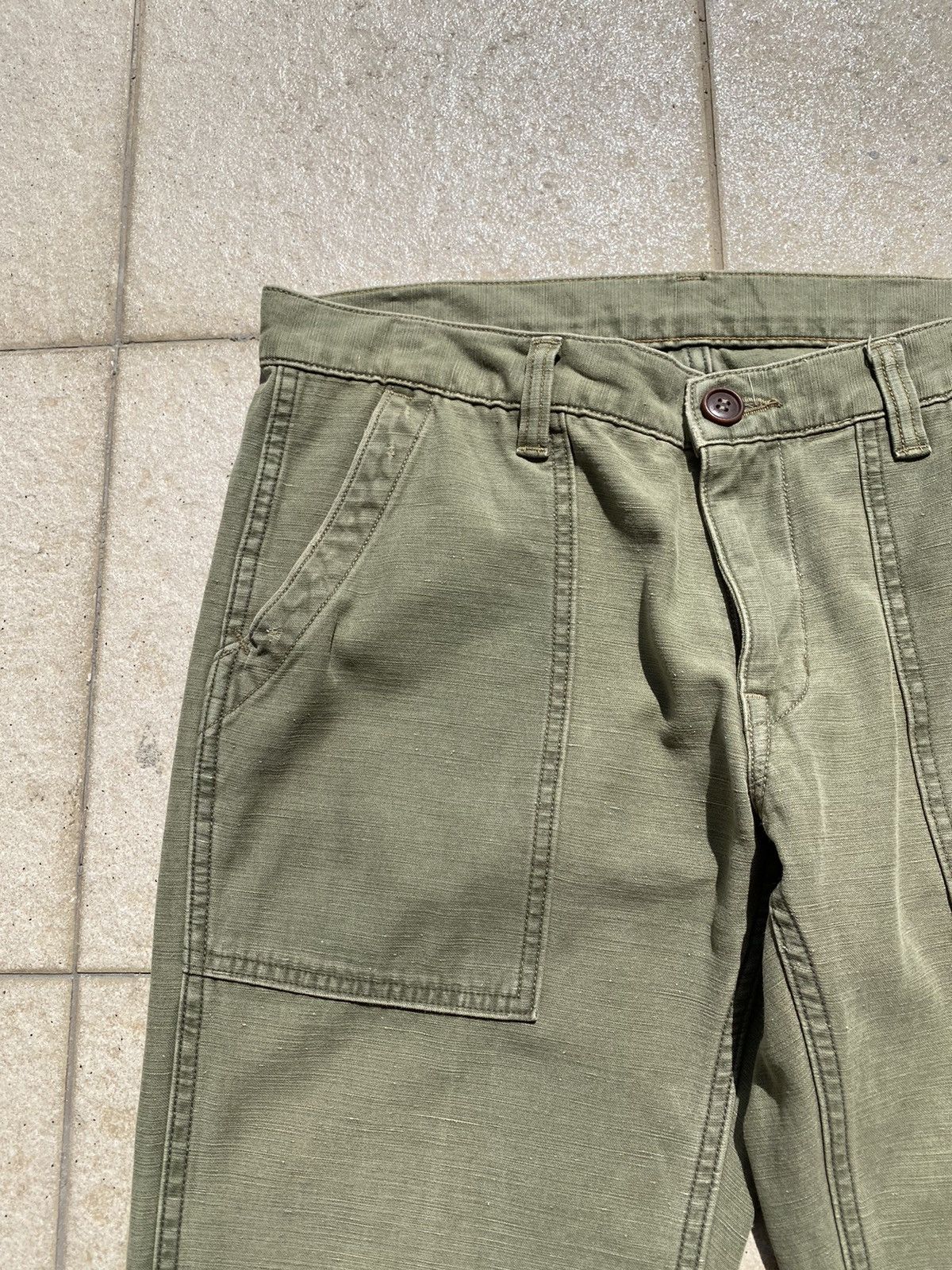 Blue Blue Japan BLUE BLUE JAPAN Inspired 70s~80s Military US Army Pant Size US 34 / EU 50 - 6 Thumbnail
