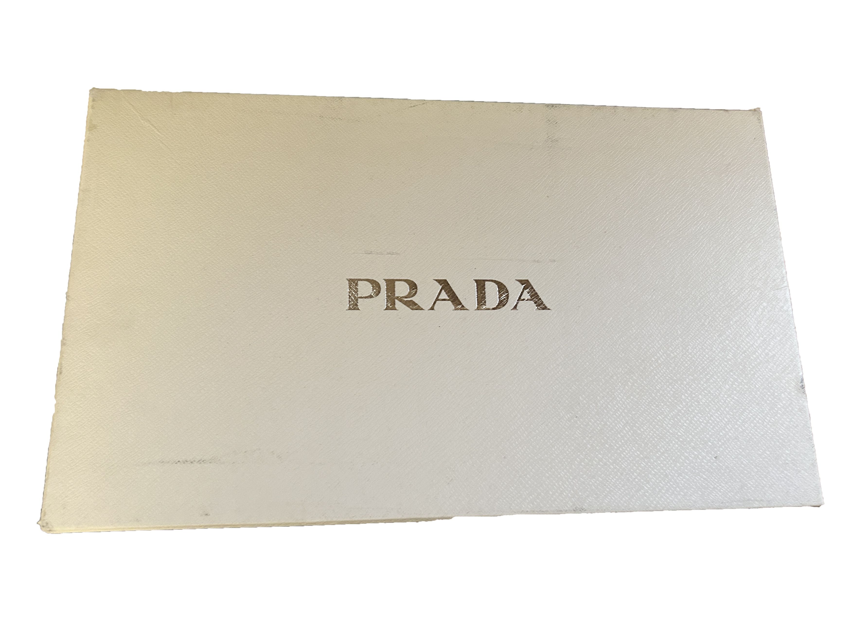 Prada Logo Embossed pool side Slides Sandals linea rossa Rubber Size US 7 / EU 40 - 7 Thumbnail
