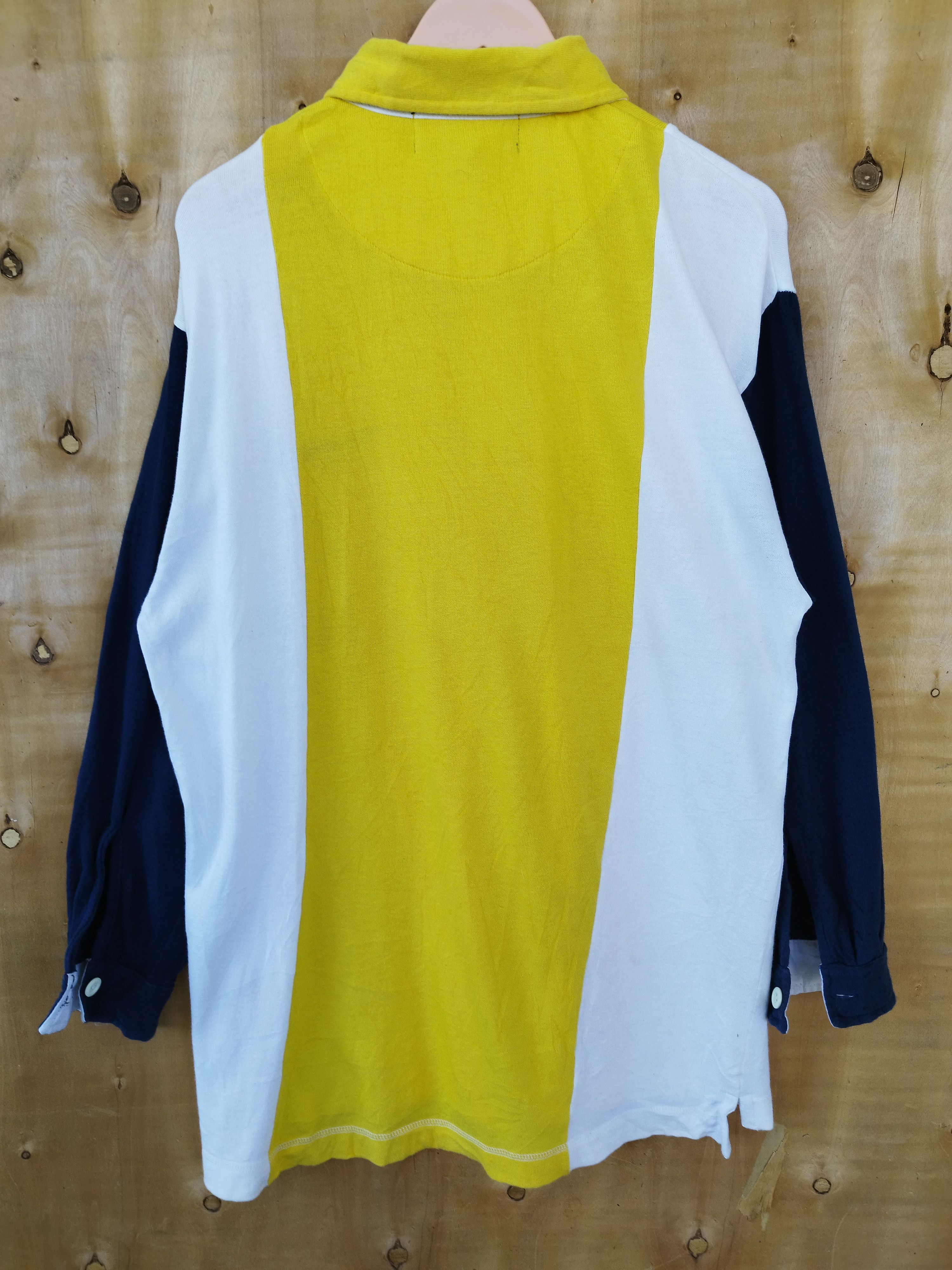 Polo Ralph Lauren 🔥 Vintage Polo Sport t shirt collar multi colour Size US M / EU 48-50 / 2 - 4 Thumbnail