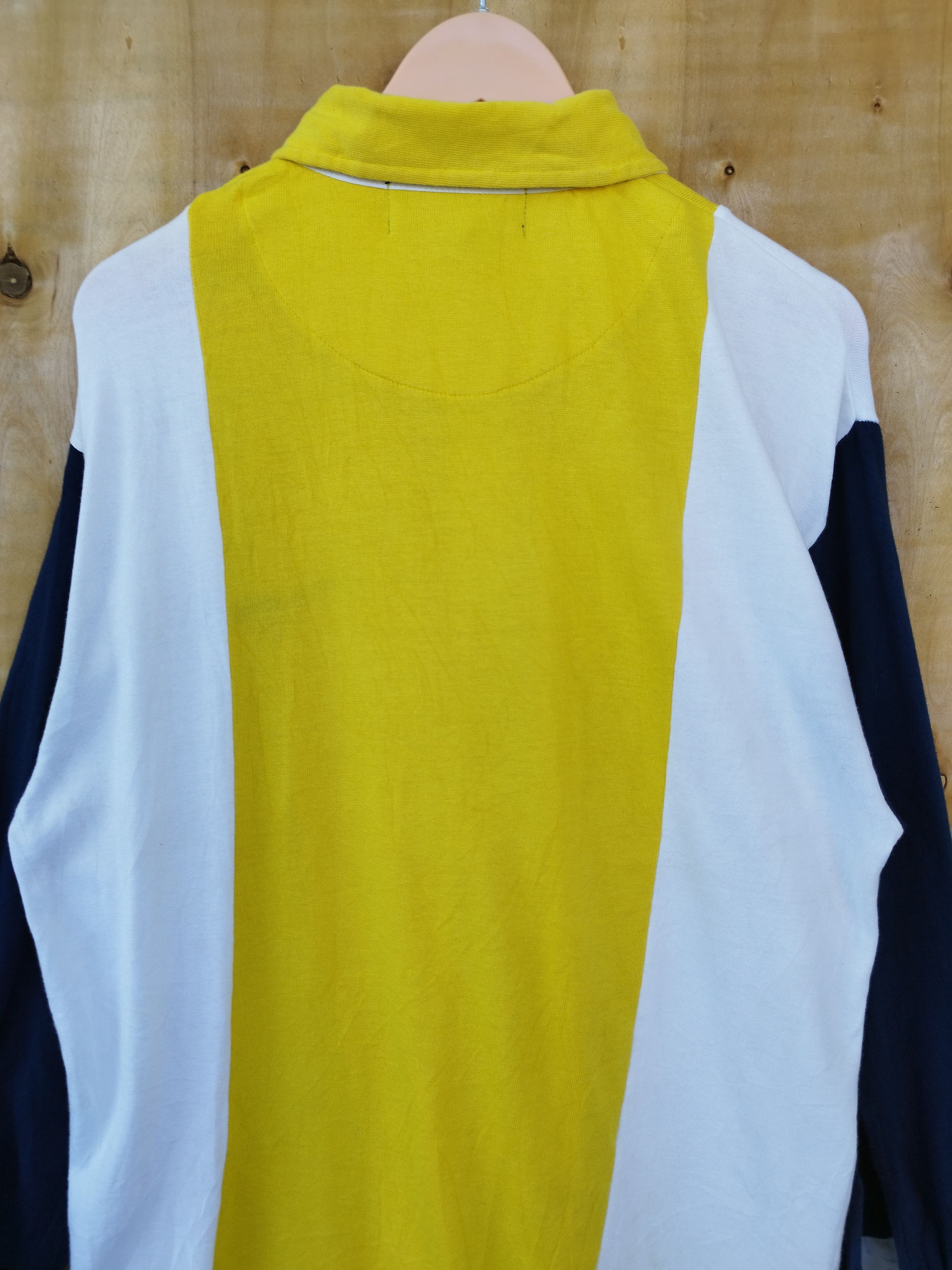 Polo Ralph Lauren 🔥 Vintage Polo Sport t shirt collar multi colour Size US M / EU 48-50 / 2 - 5 Thumbnail