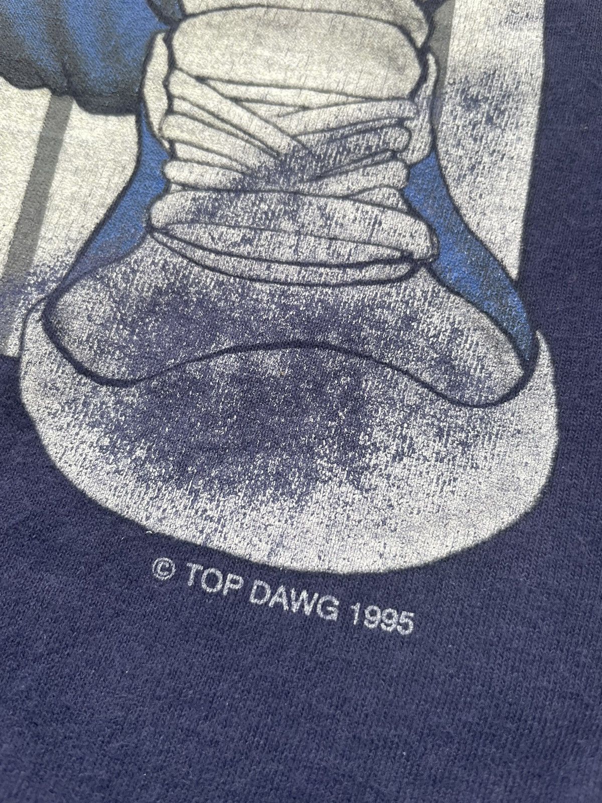 Top Dawg Entertainment × Vintage Vintage 1995 Top Dawg Tshirt Size US M / EU 48-50 / 2 - 12 Thumbnail