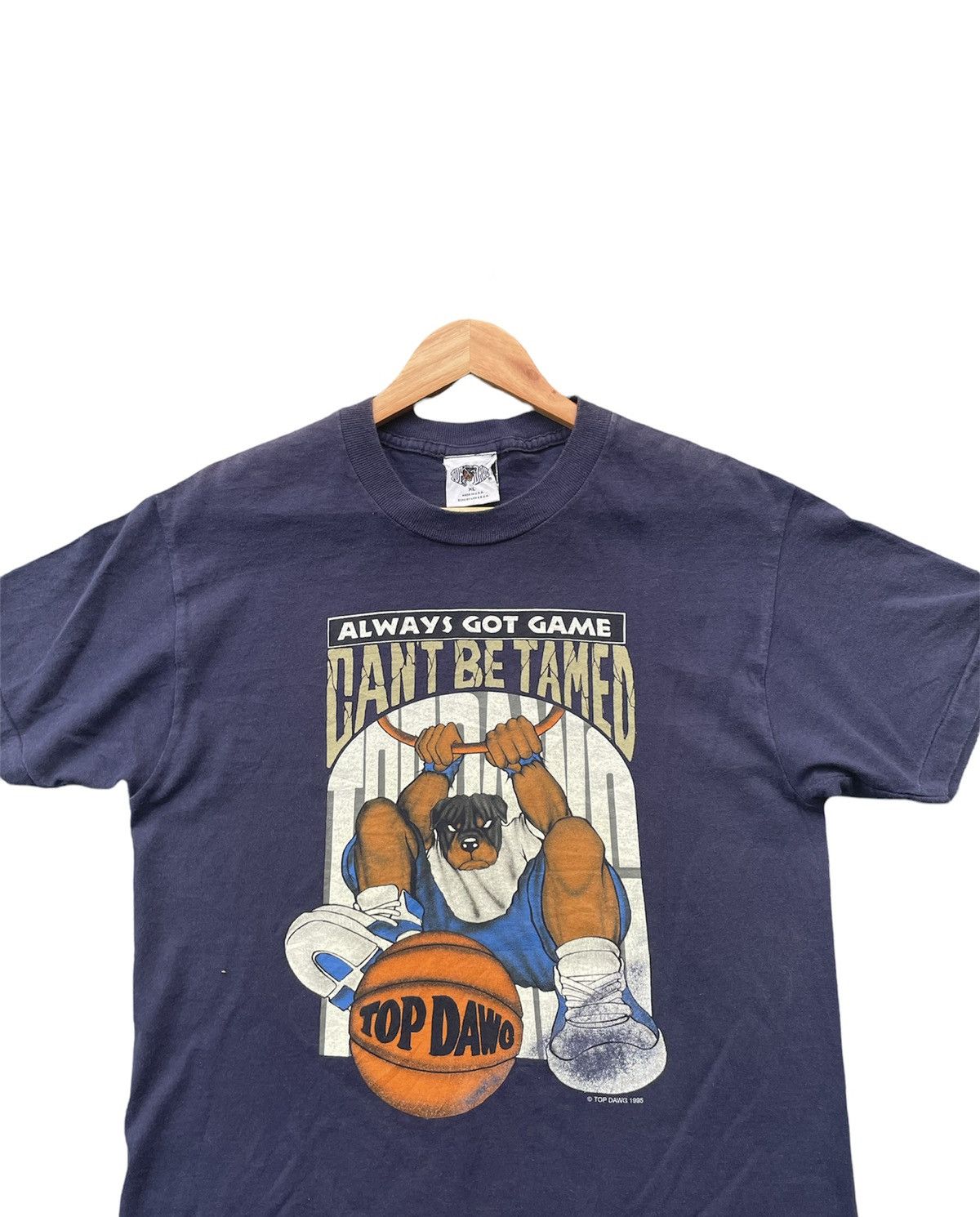 Top Dawg Entertainment × Vintage Vintage 1995 Top Dawg Tshirt Size US M / EU 48-50 / 2 - 5 Thumbnail