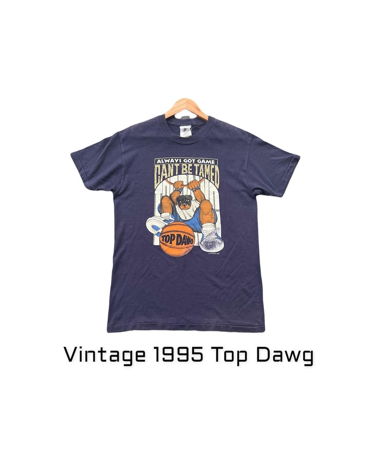 Top Dawg Entertainment × Vintage Vintage 1995 Top Dawg Tshirt Size US M / EU 48-50 / 2 - 1 Thumbnail