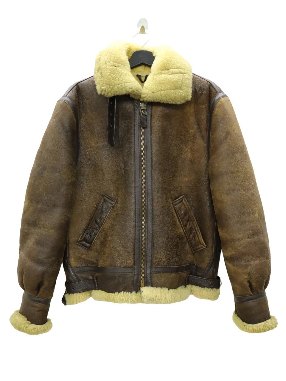 Schott SCHOTT TYPE B-3 SHEARLING LEATHER USAAF FLIGHT BOMBER JKT Size US M / EU 48-50 / 2 - 7 Thumbnail