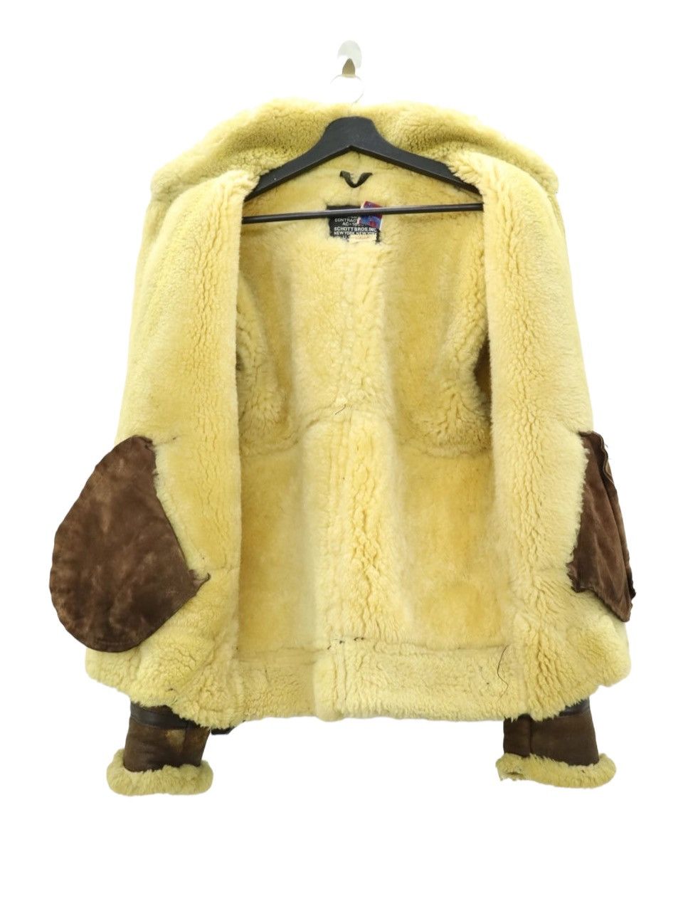 Schott SCHOTT TYPE B-3 SHEARLING LEATHER USAAF FLIGHT BOMBER JKT Size US M / EU 48-50 / 2 - 6 Thumbnail