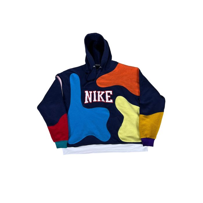 Nike hoodie hot sale multicolor