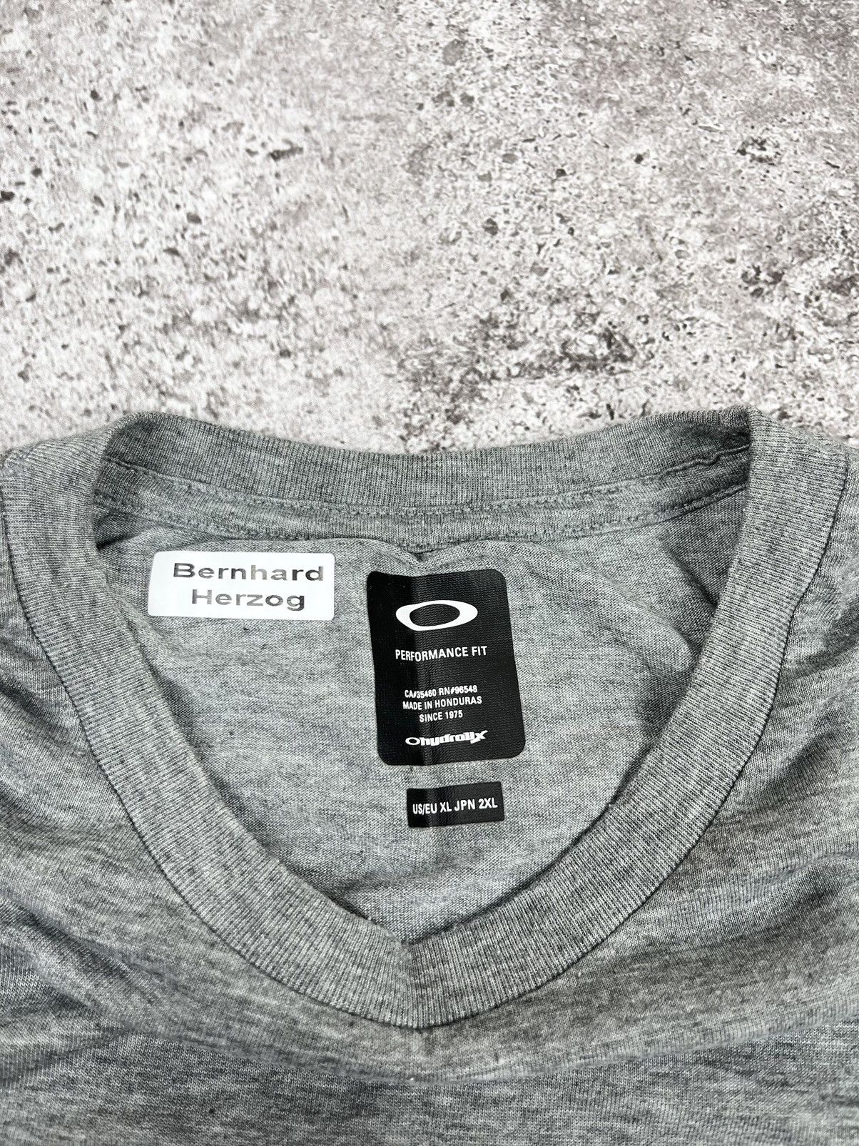 Oakley Oakley Big Classic Logo Grey T Shirt Size US XL / EU 56 / 4 - 5 Thumbnail