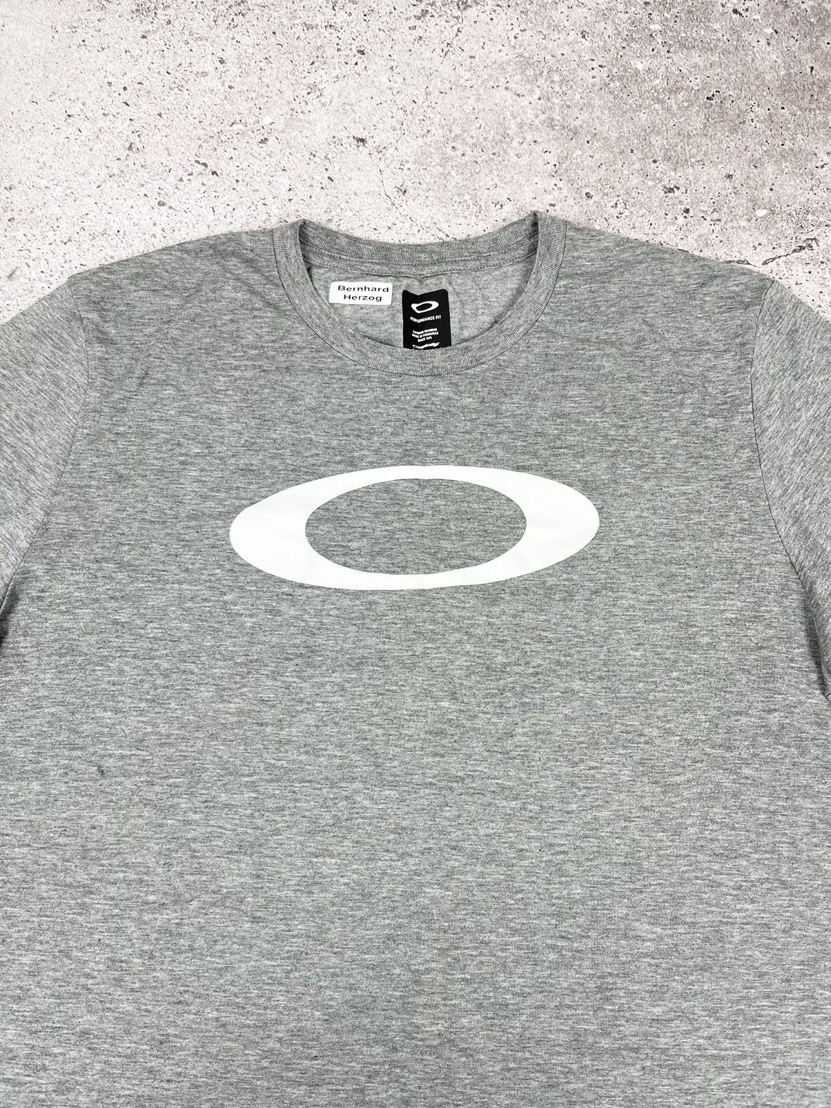 Oakley Oakley Big Classic Logo Grey T Shirt Size US XL / EU 56 / 4 - 4 Thumbnail